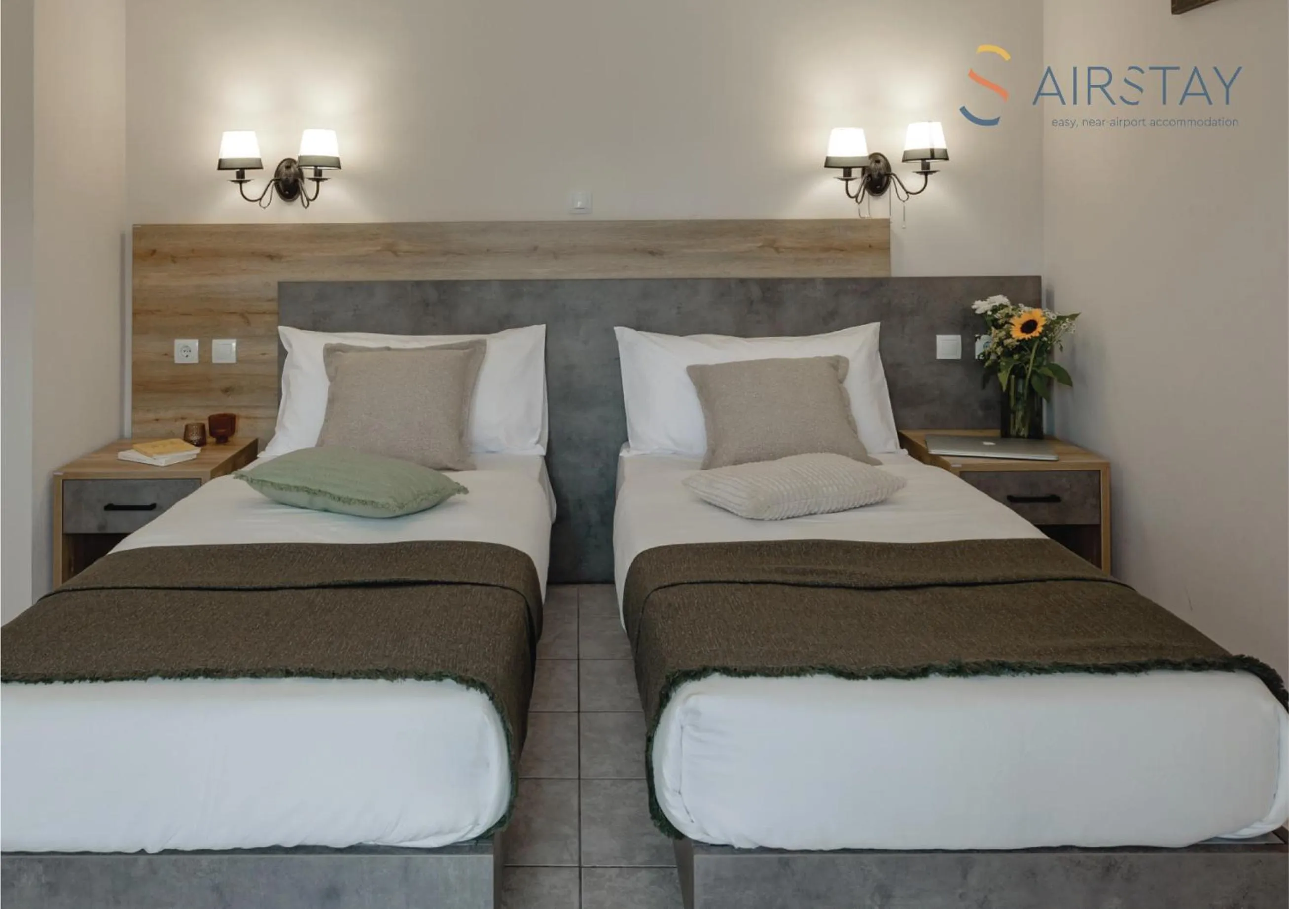 Bed in Zilean Apartments Airport by Airstay