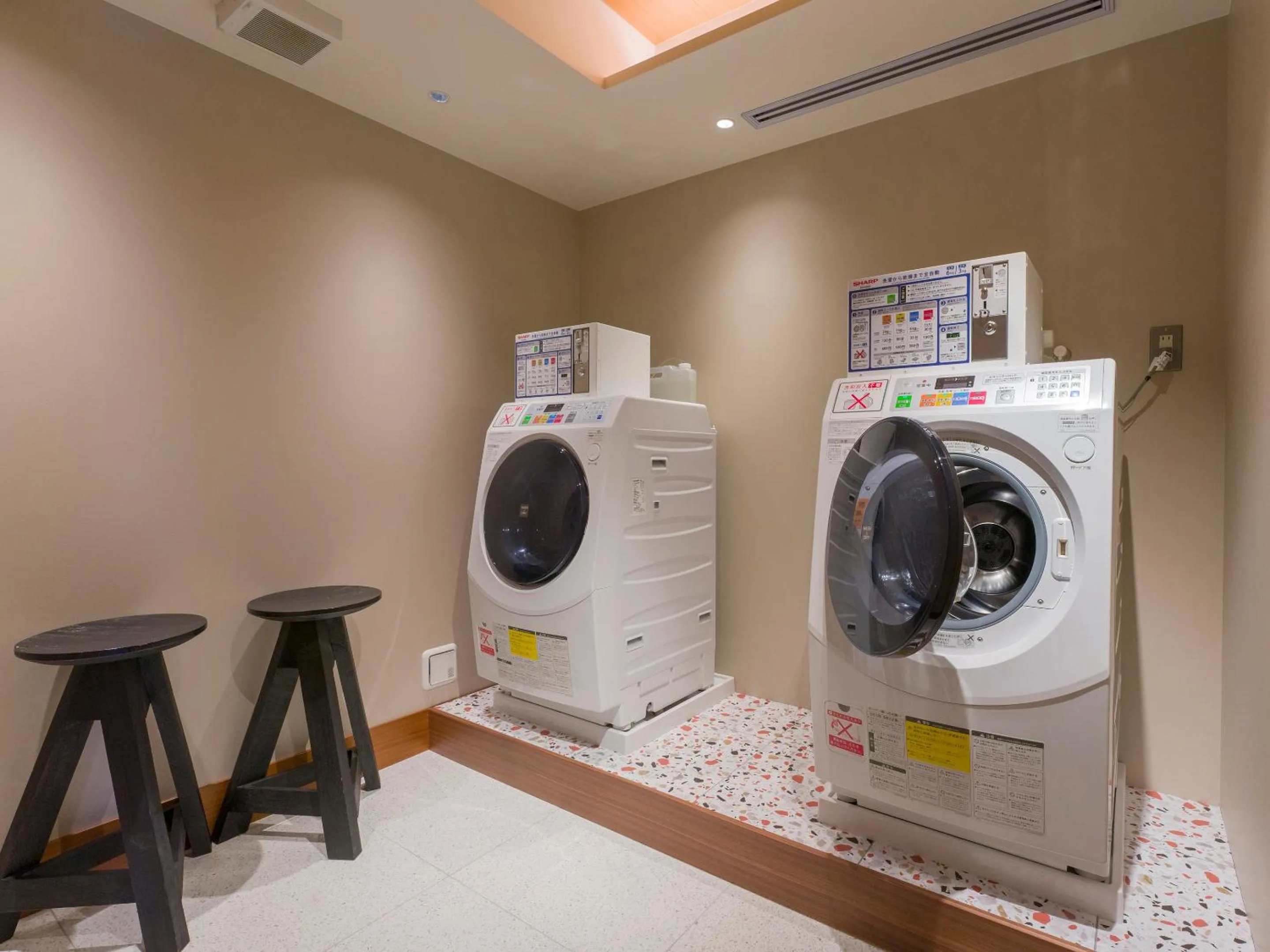 washing machine in Rakuten STAY Atami