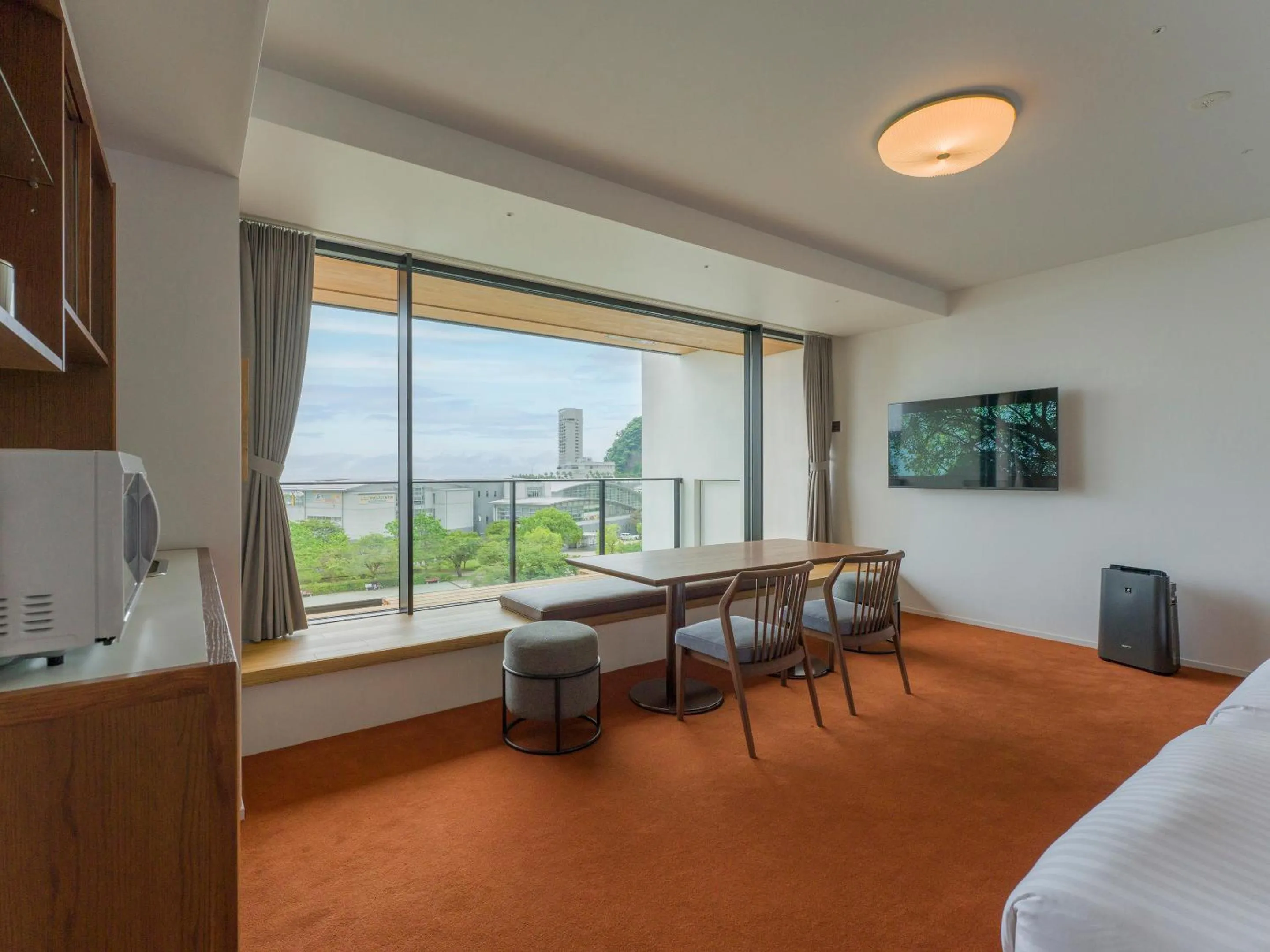 Dining area, Bed in Rakuten STAY Atami