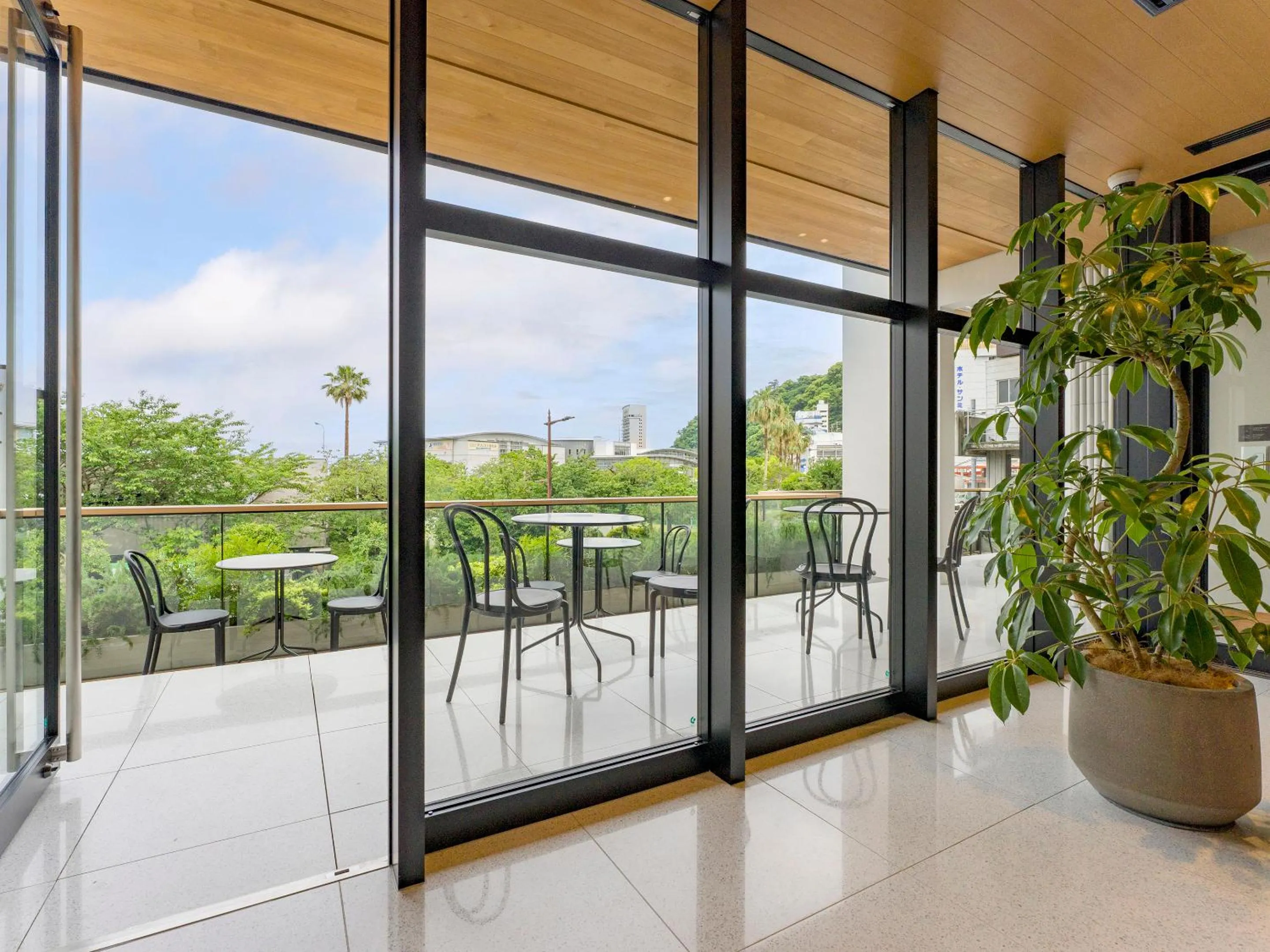 Balcony/Terrace in Rakuten STAY Atami