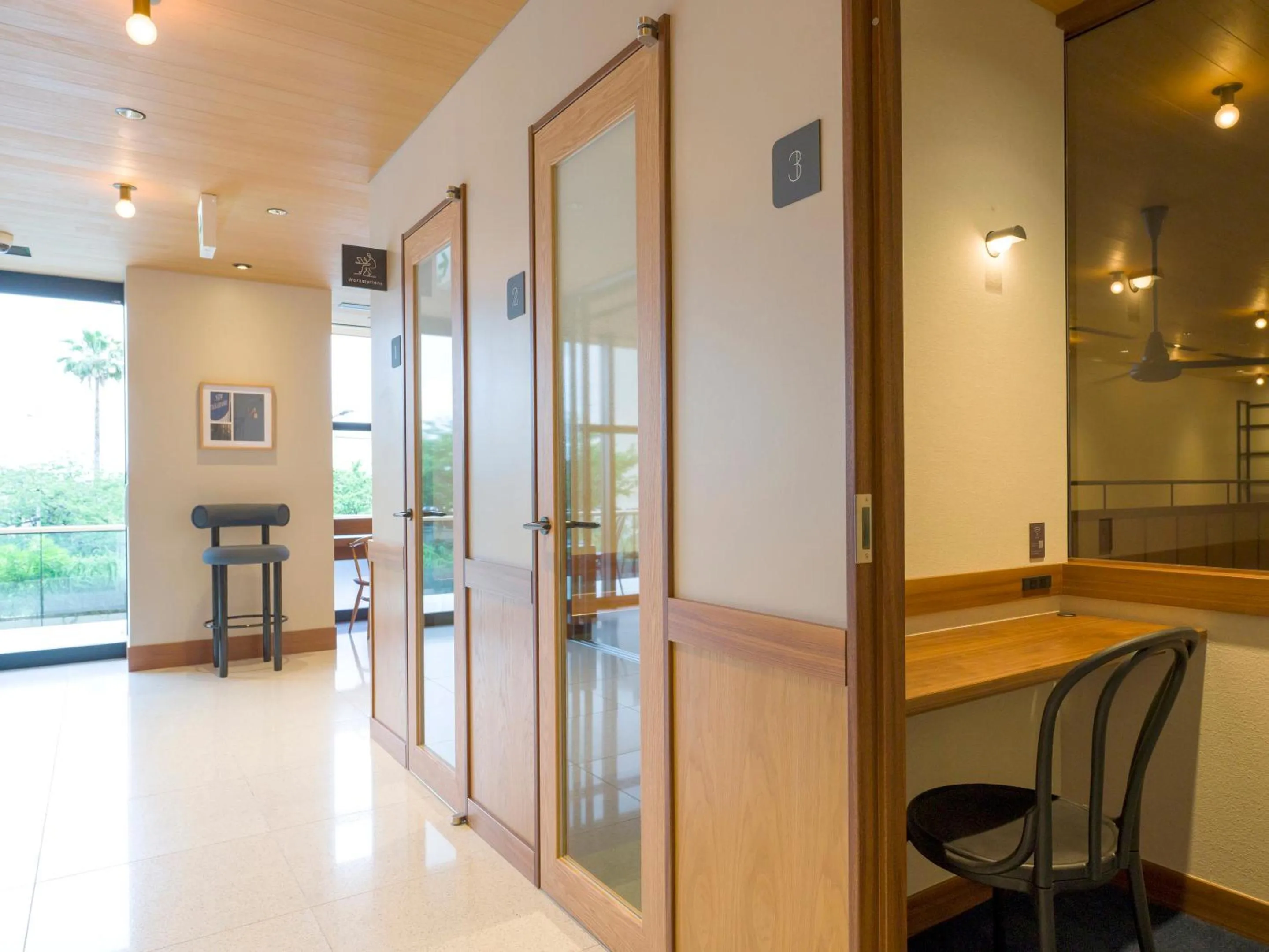 Seating area in Rakuten STAY Atami