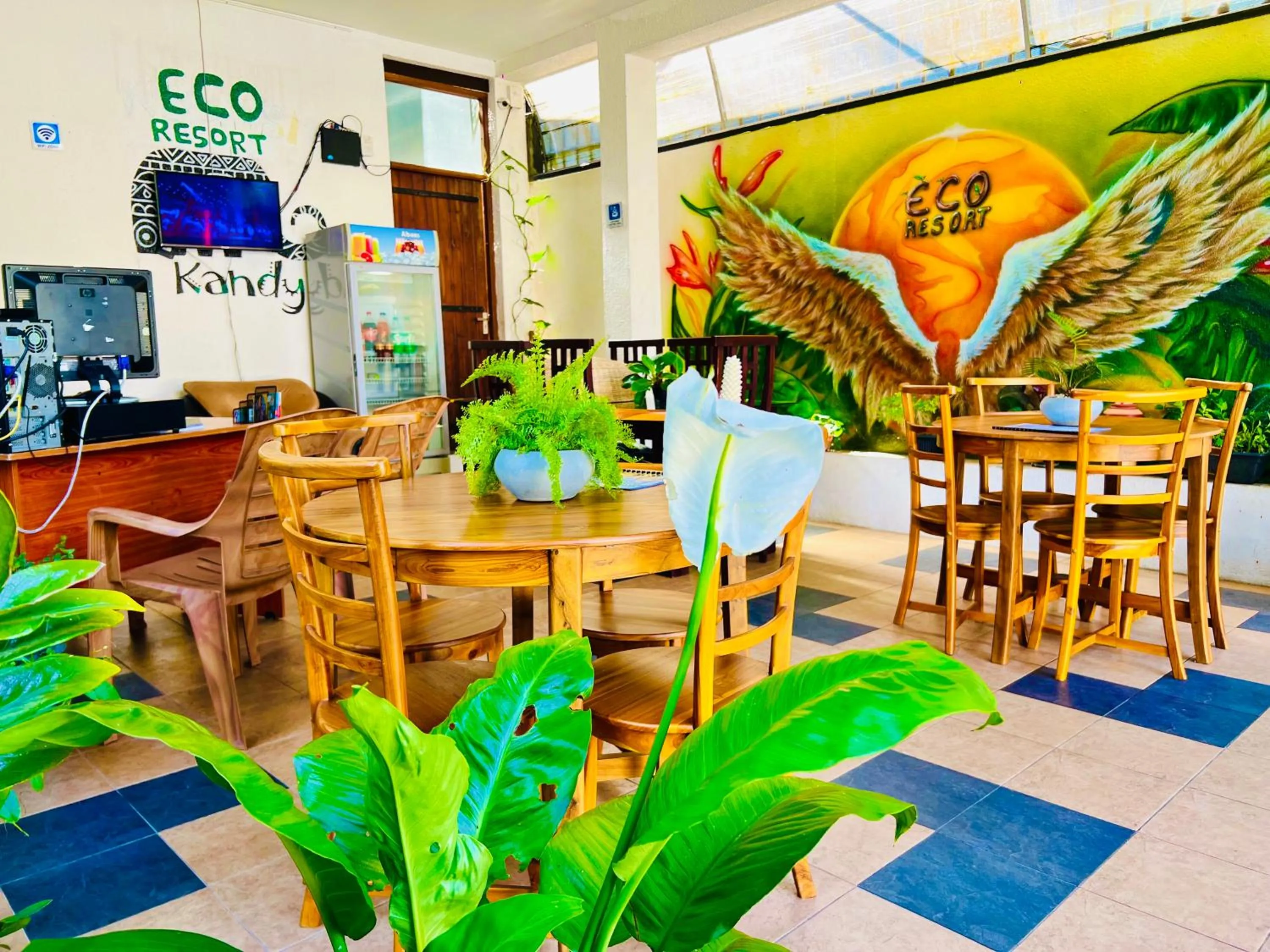 Restaurant/places to eat in Eco Resort Kandy