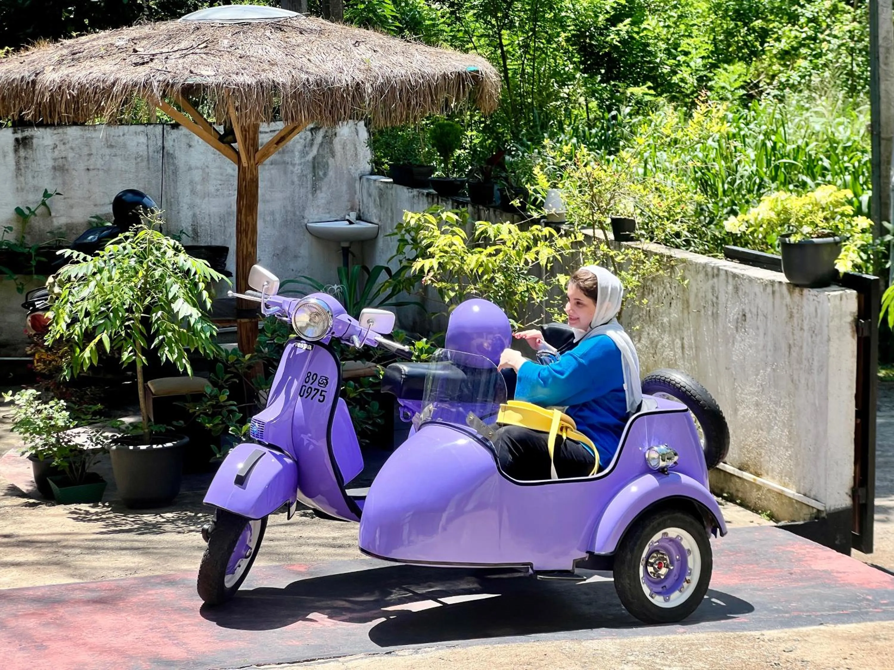 Garden view in Eco Resort Kandy