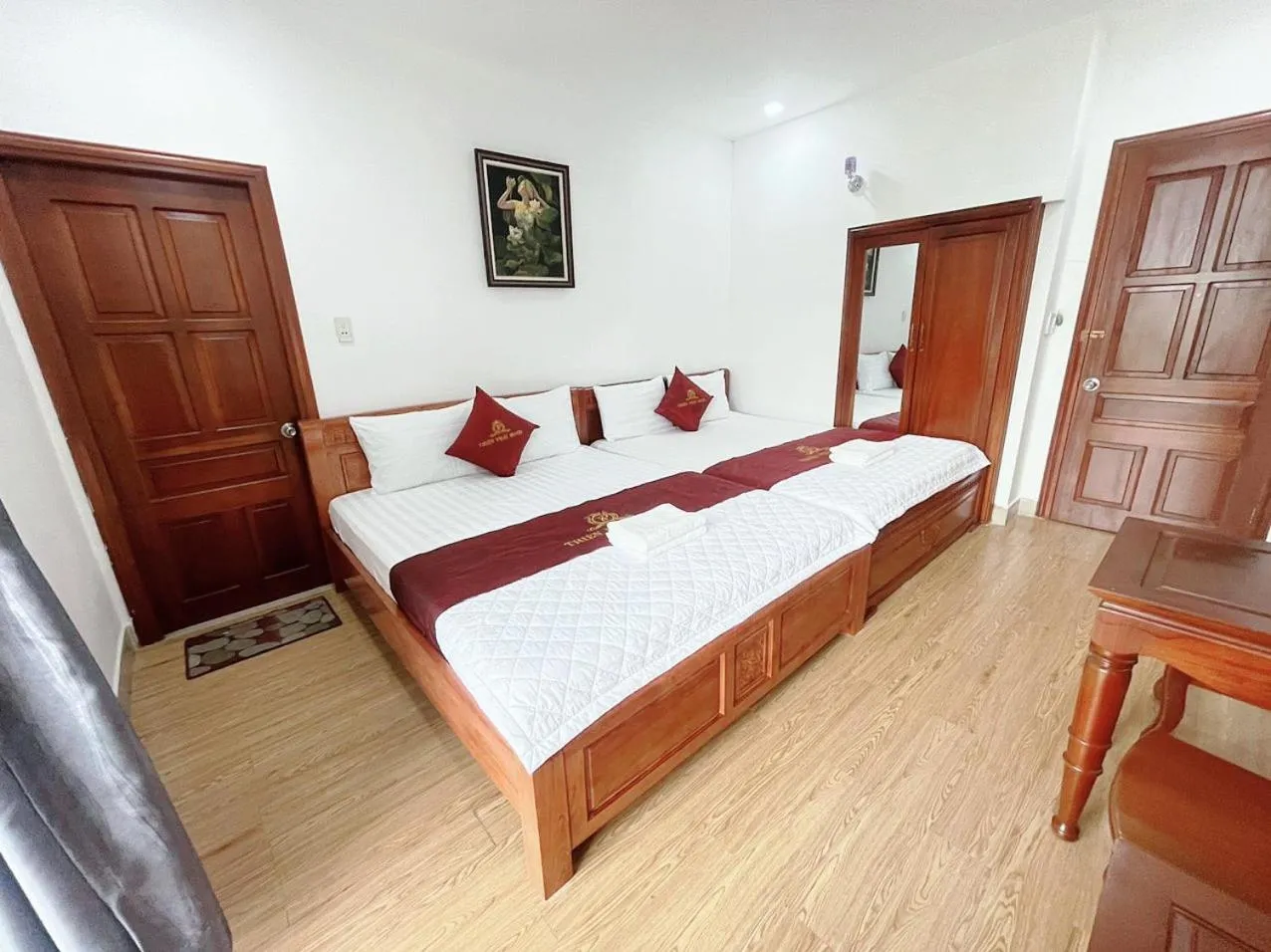 Bedroom, Bed in Thiên Phát Hotel - SECC