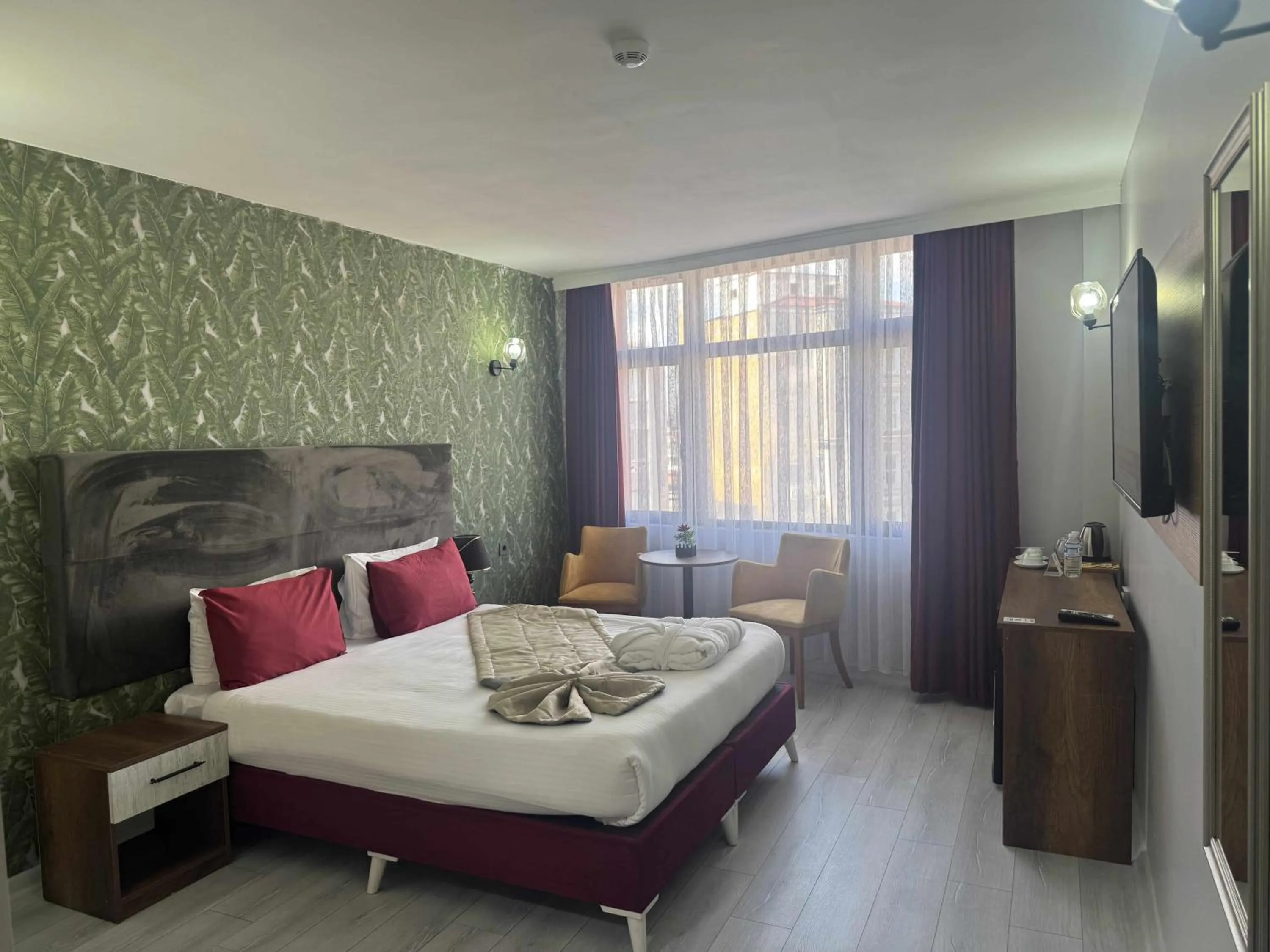 Bed in Galata Greenland Hotel