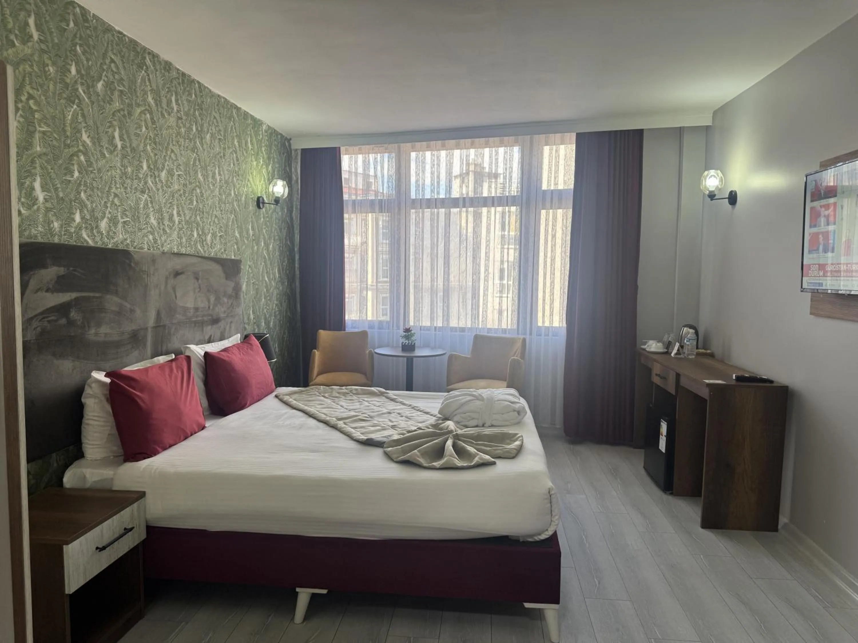 Bed in Galata Greenland Hotel