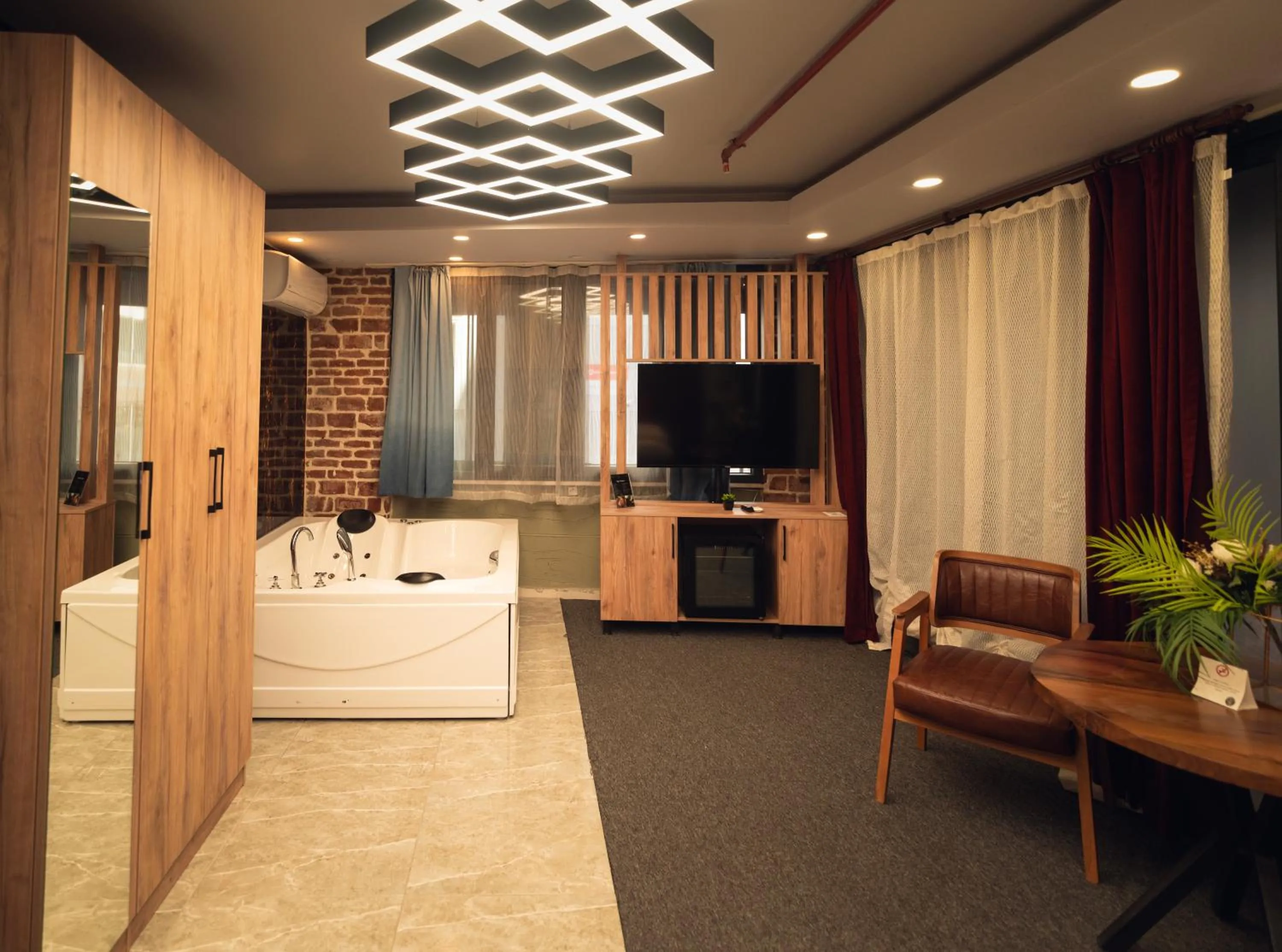 TV and multimedia, Bed in Galata Greenland Hotel