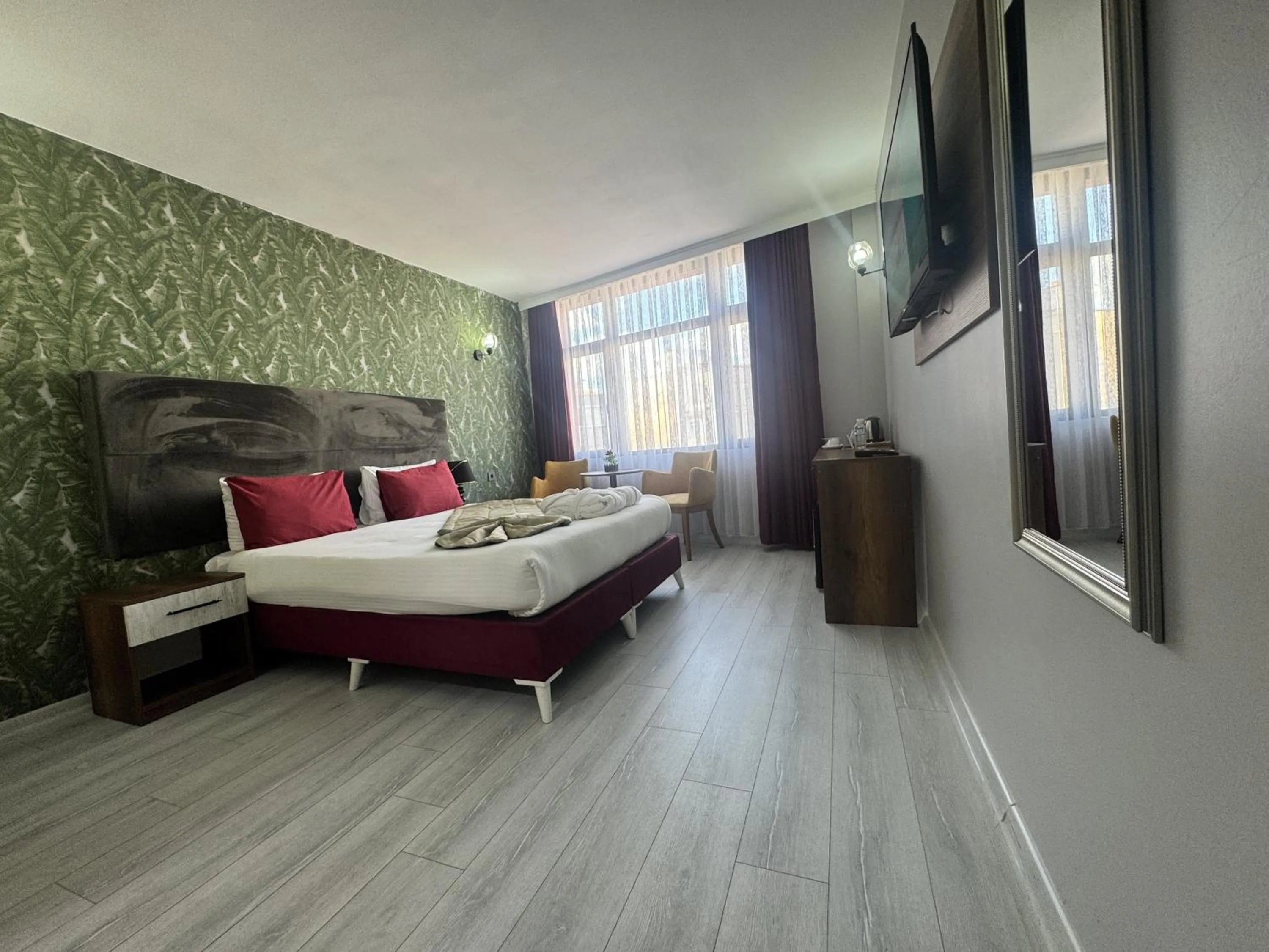 Bed in Galata Greenland Hotel