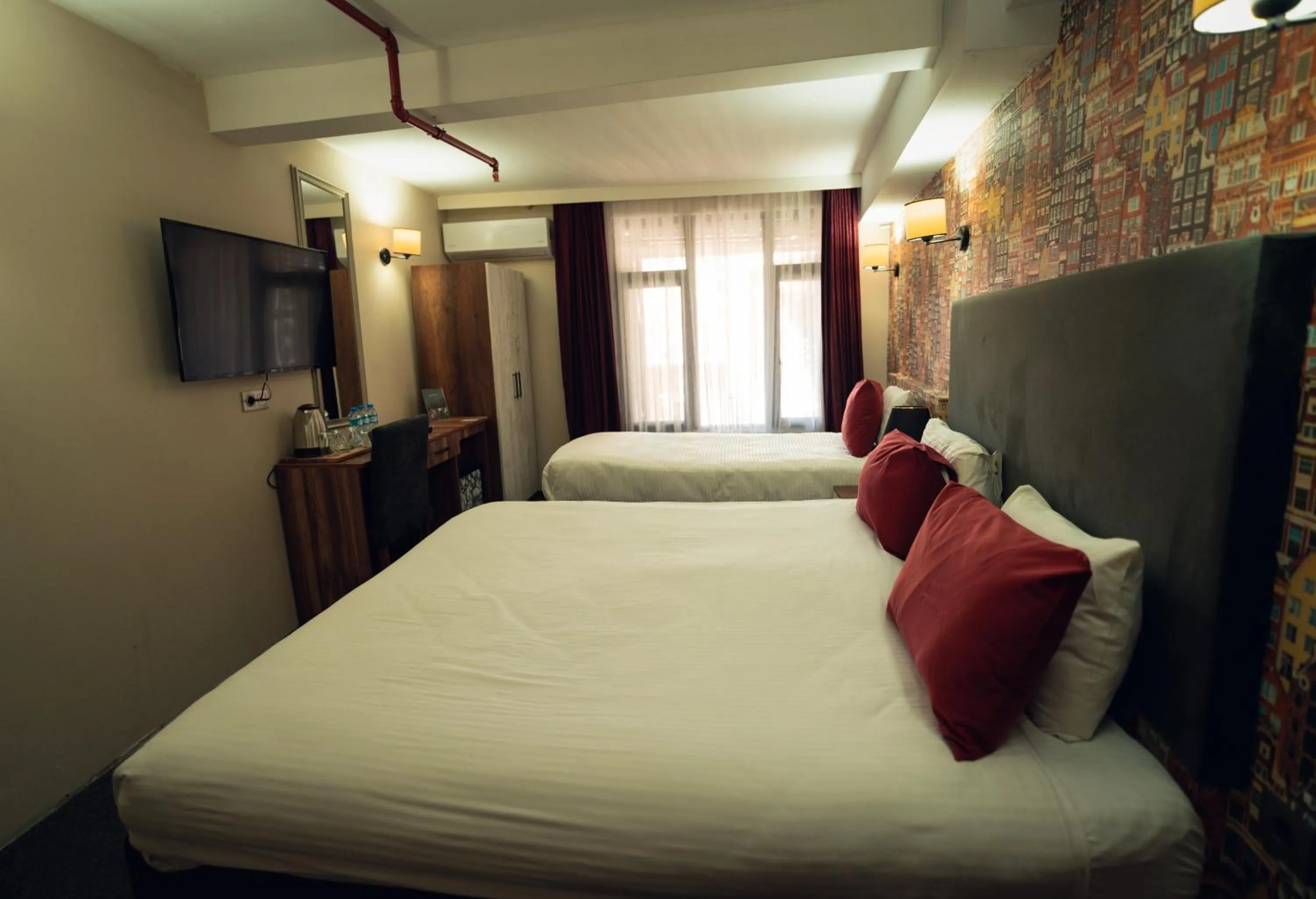 Bed in Galata Greenland Hotel