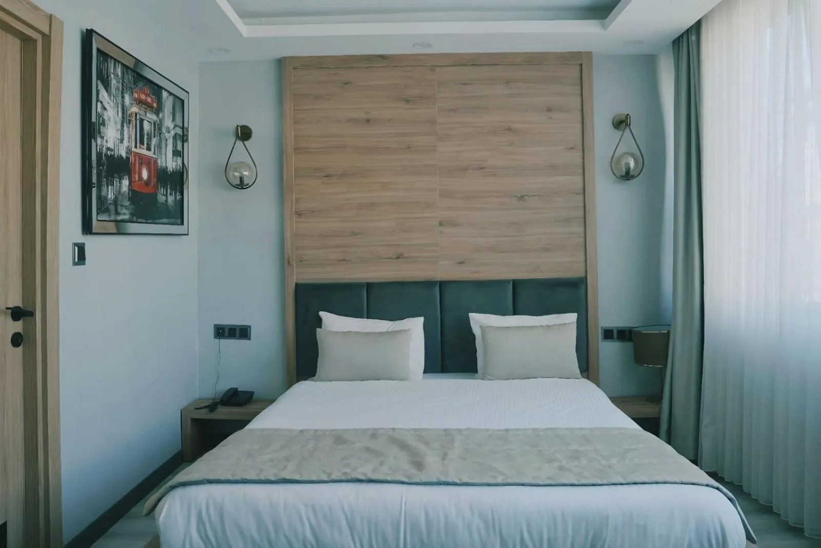 Bed in Galata Greenland Hotel