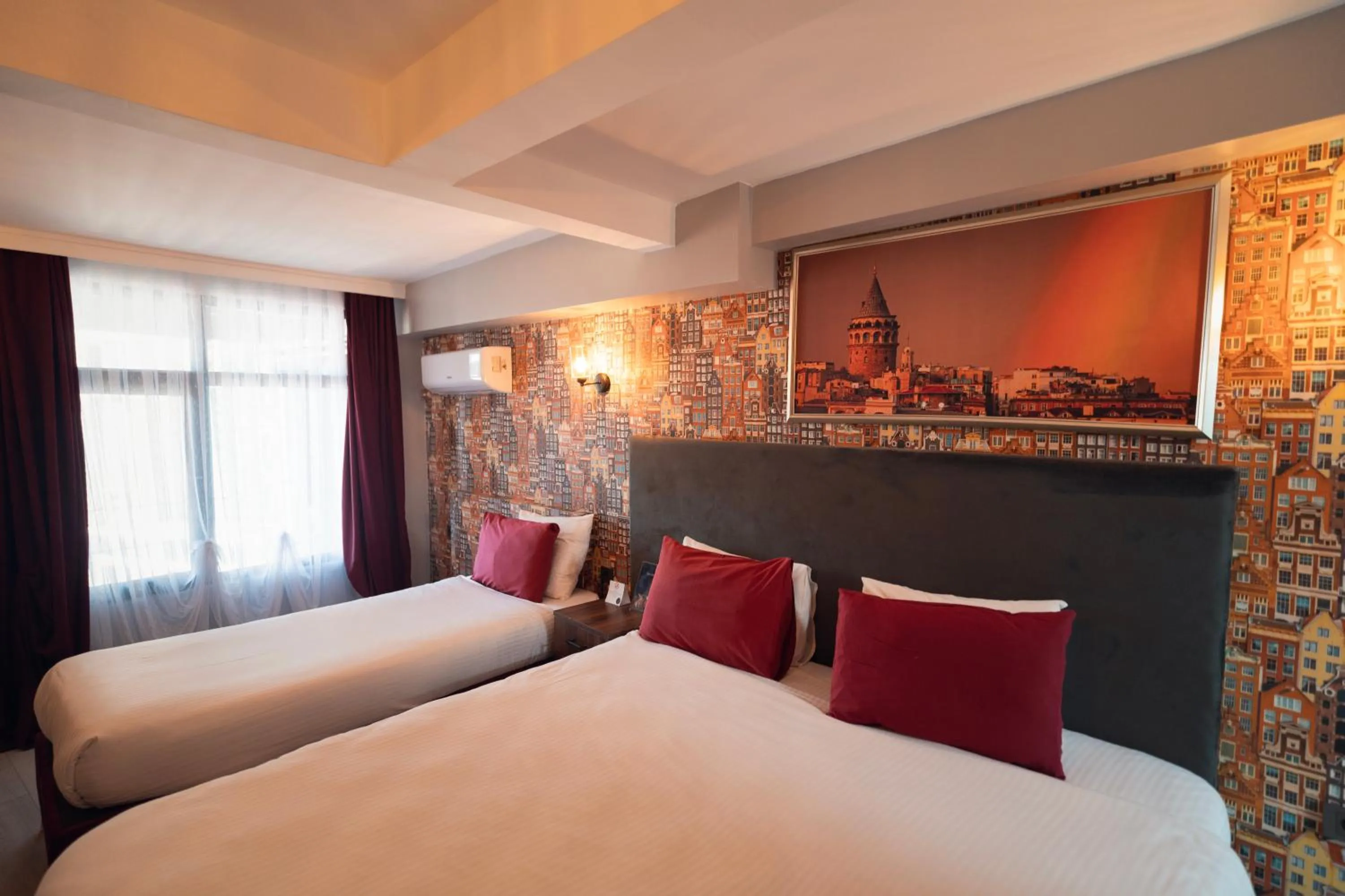 Bed in Galata Greenland Hotel