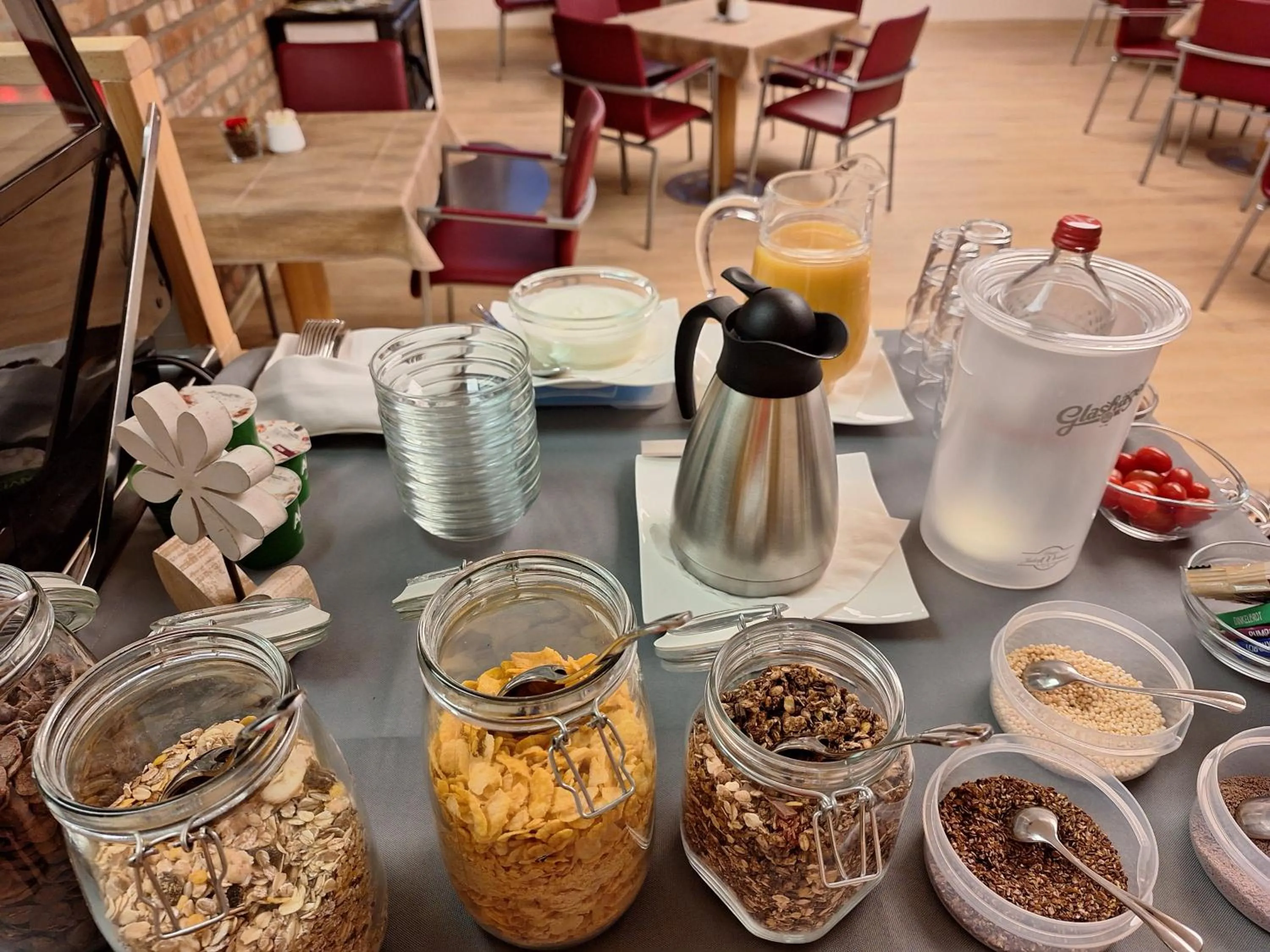 Breakfast in Cafe und Pension Blohm