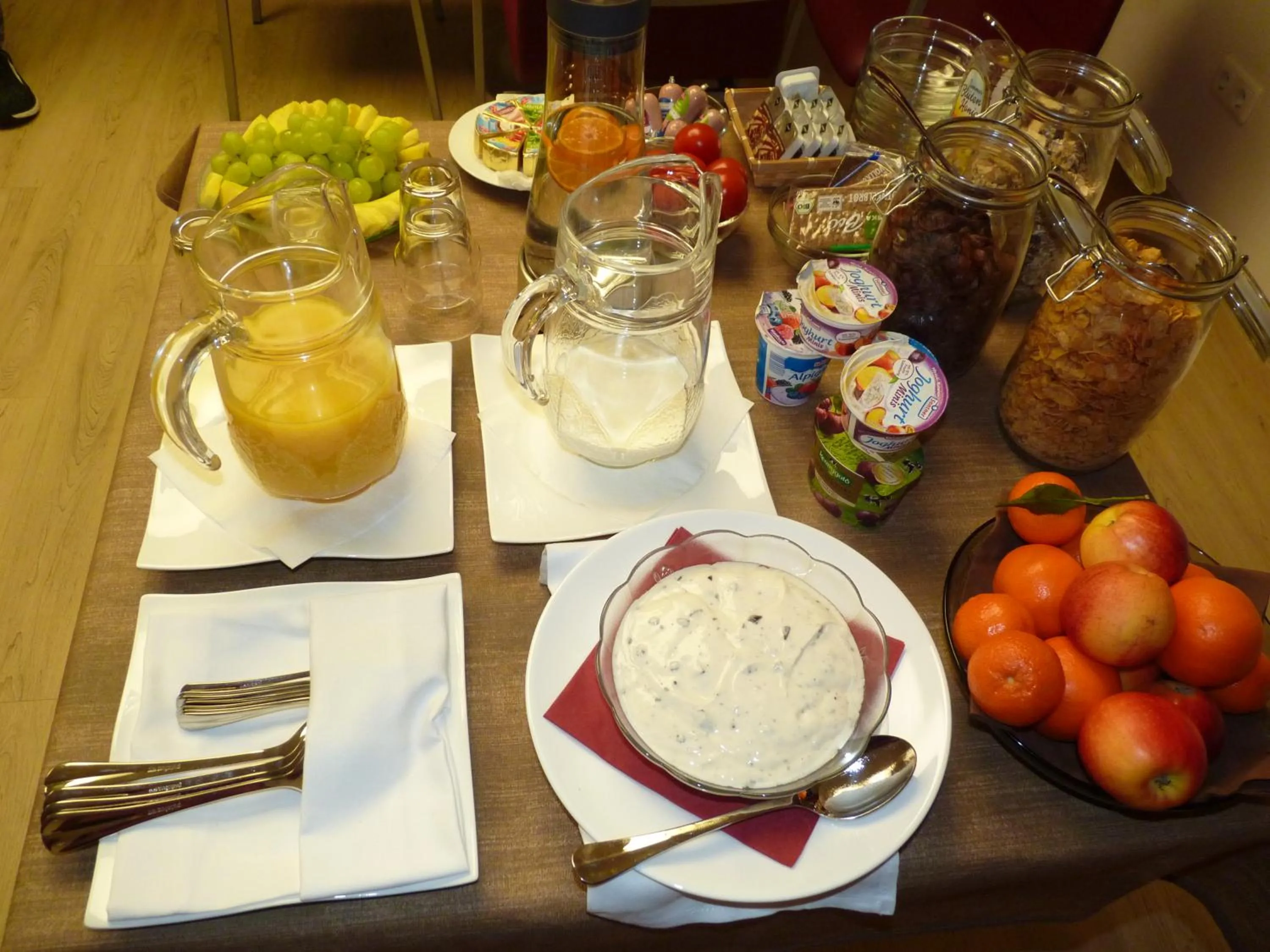 Breakfast in Cafe und Pension Blohm