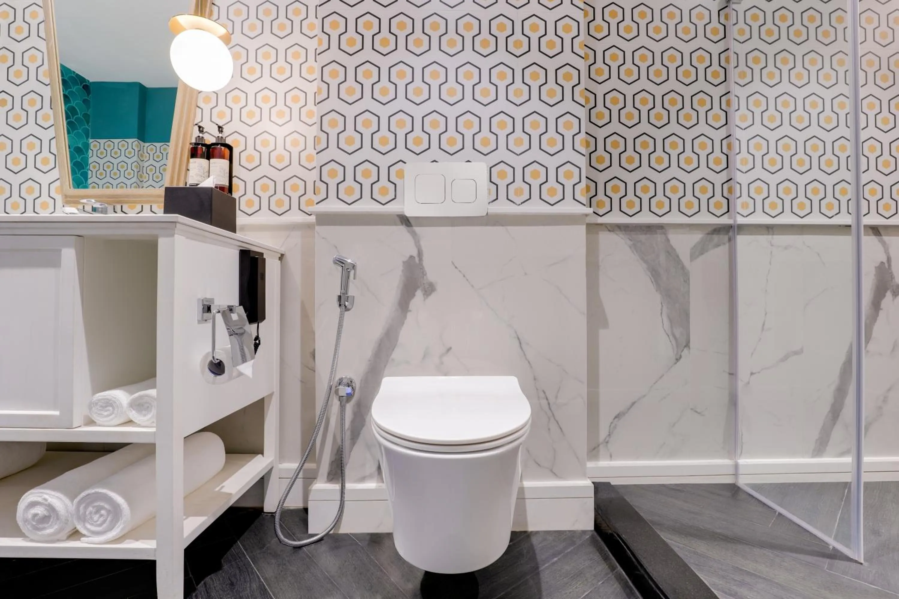 Bathroom in Grand Mercure Goa Candolim - An Accor Hotels Brand