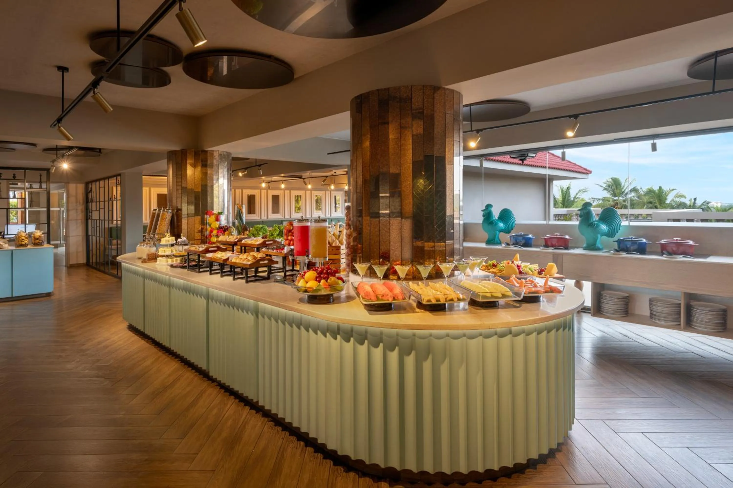 Buffet breakfast in Grand Mercure Goa Candolim - An Accor Hotels Brand