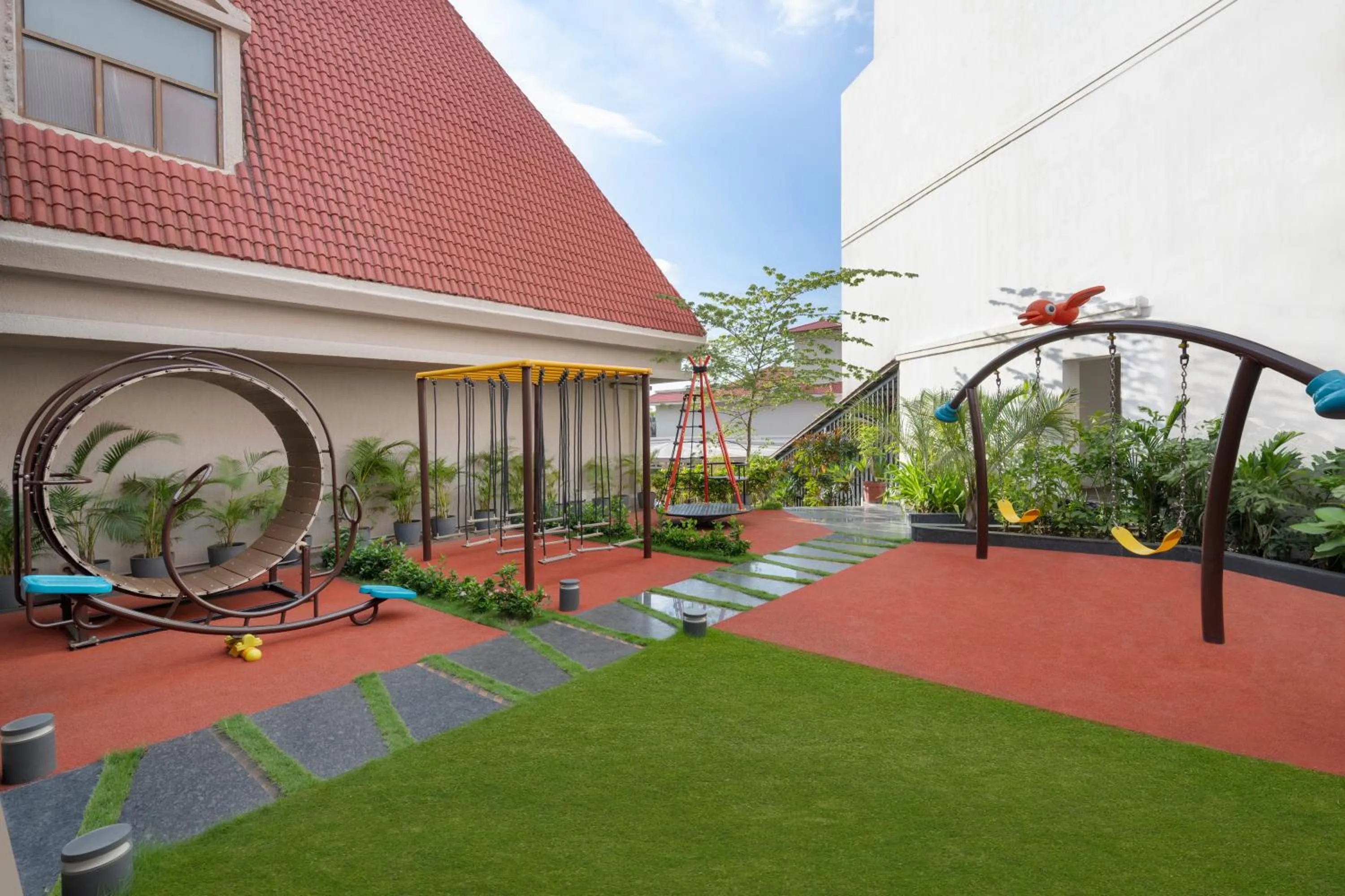 Children play ground in Grand Mercure Goa Candolim - An Accor Hotels Brand