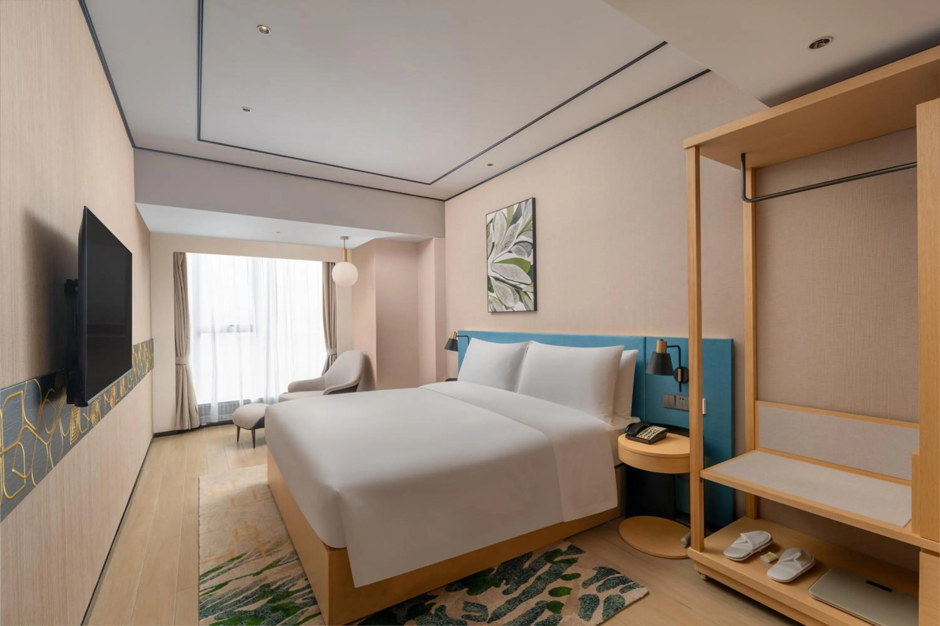Bed in Hilton Garden Inn Guangzhou Airport Aerotropolis - Free shuttle to Airport