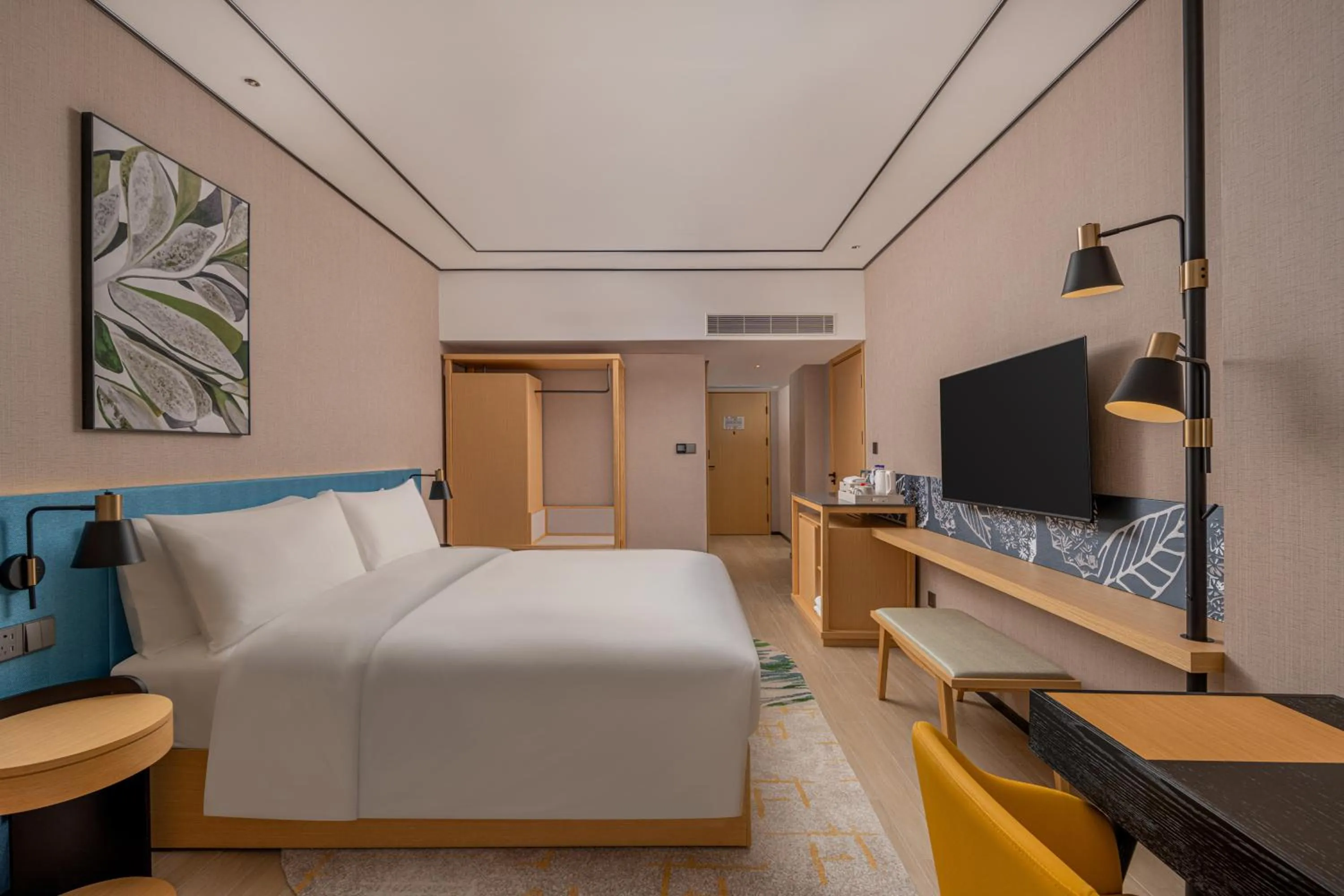 Bed in Hilton Garden Inn Guangzhou Airport Aerotropolis - Free shuttle to Airport