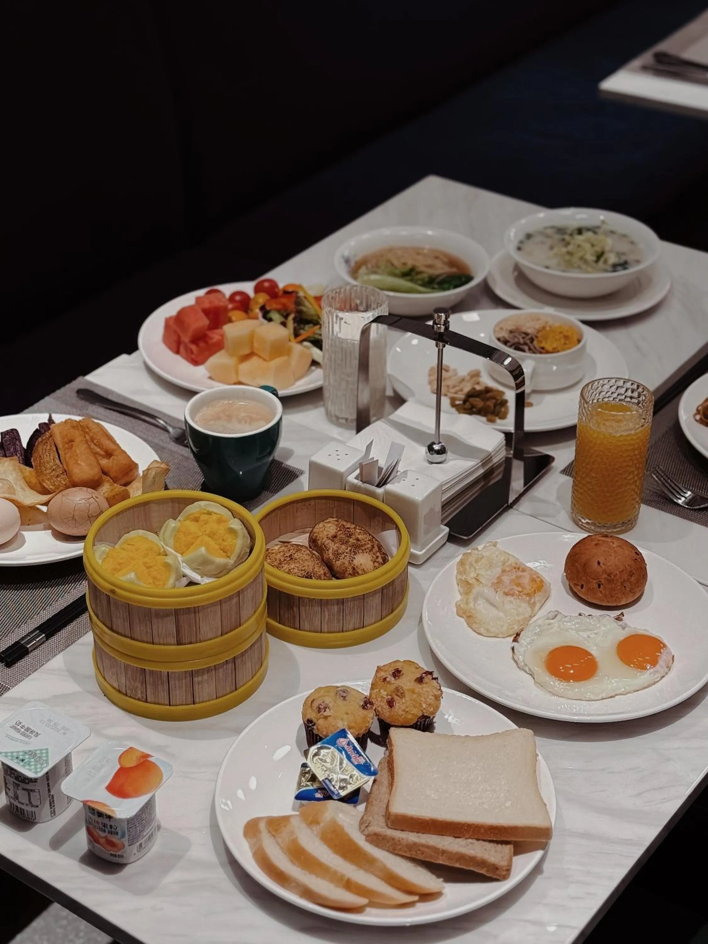 Breakfast in Hilton Garden Inn Guangzhou Airport Aerotropolis - Free shuttle to Airport