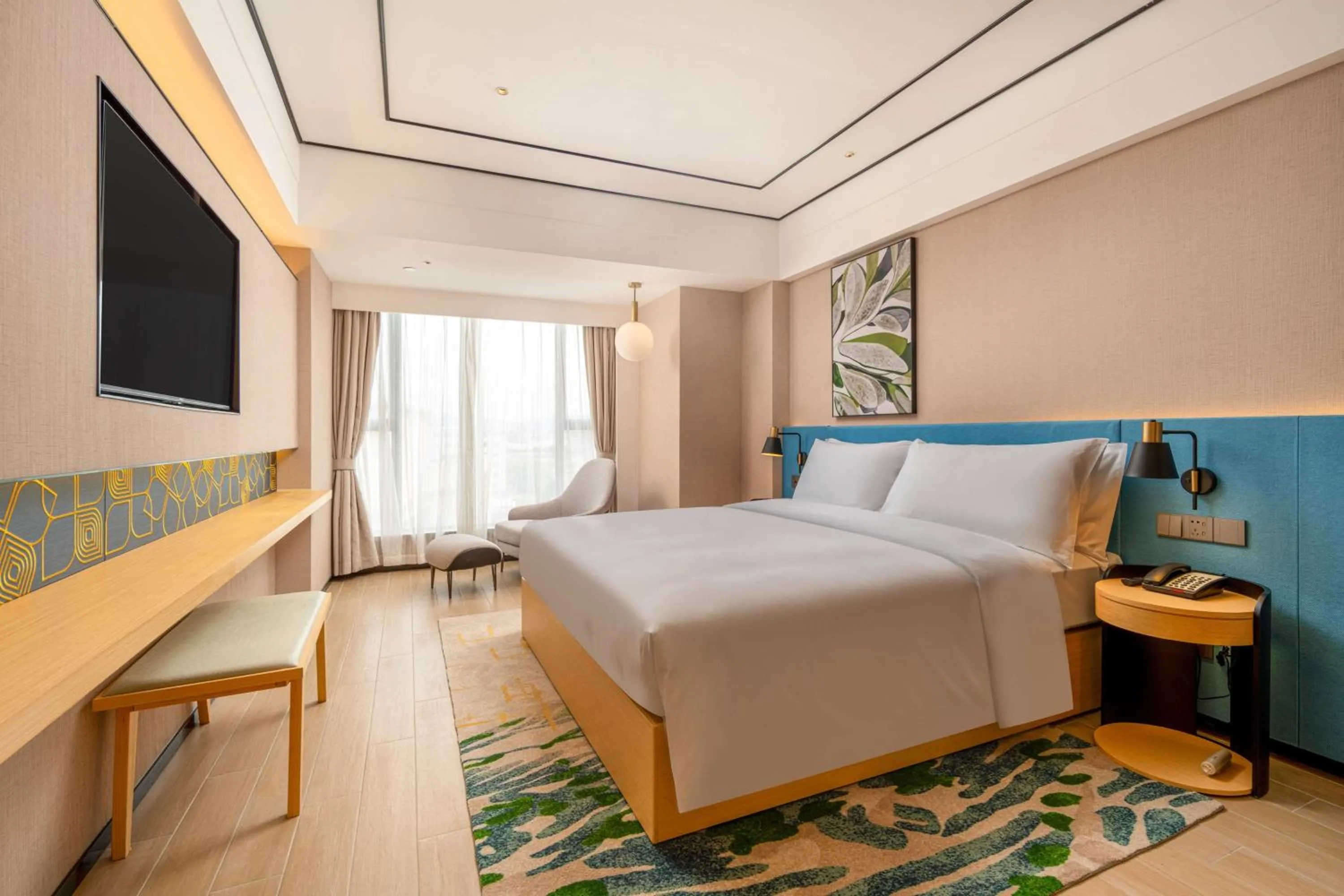 Bed in Hilton Garden Inn Guangzhou Airport Aerotropolis - Free shuttle to Airport