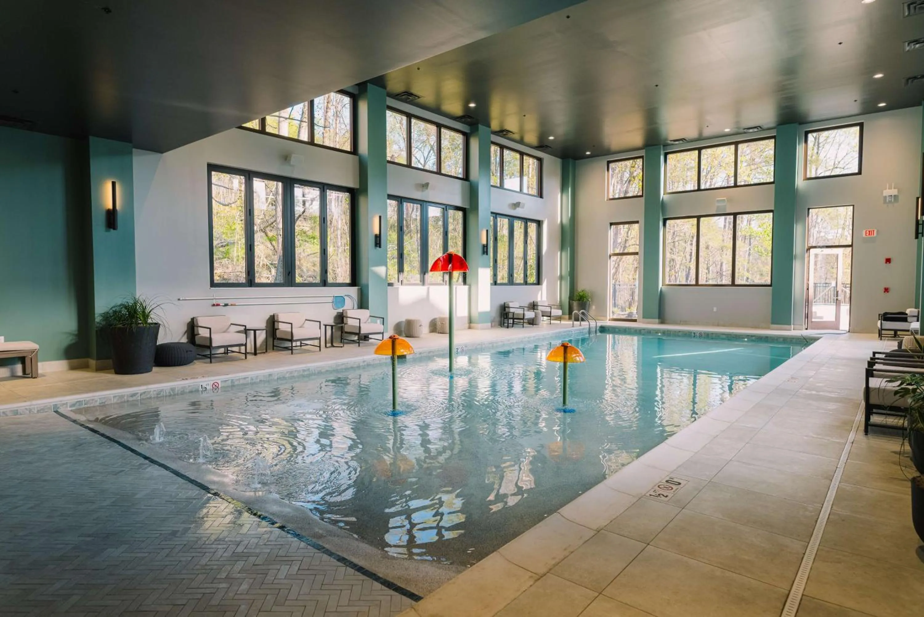 Pool view in Embassy Suites By Hilton Gatlinburg Resort