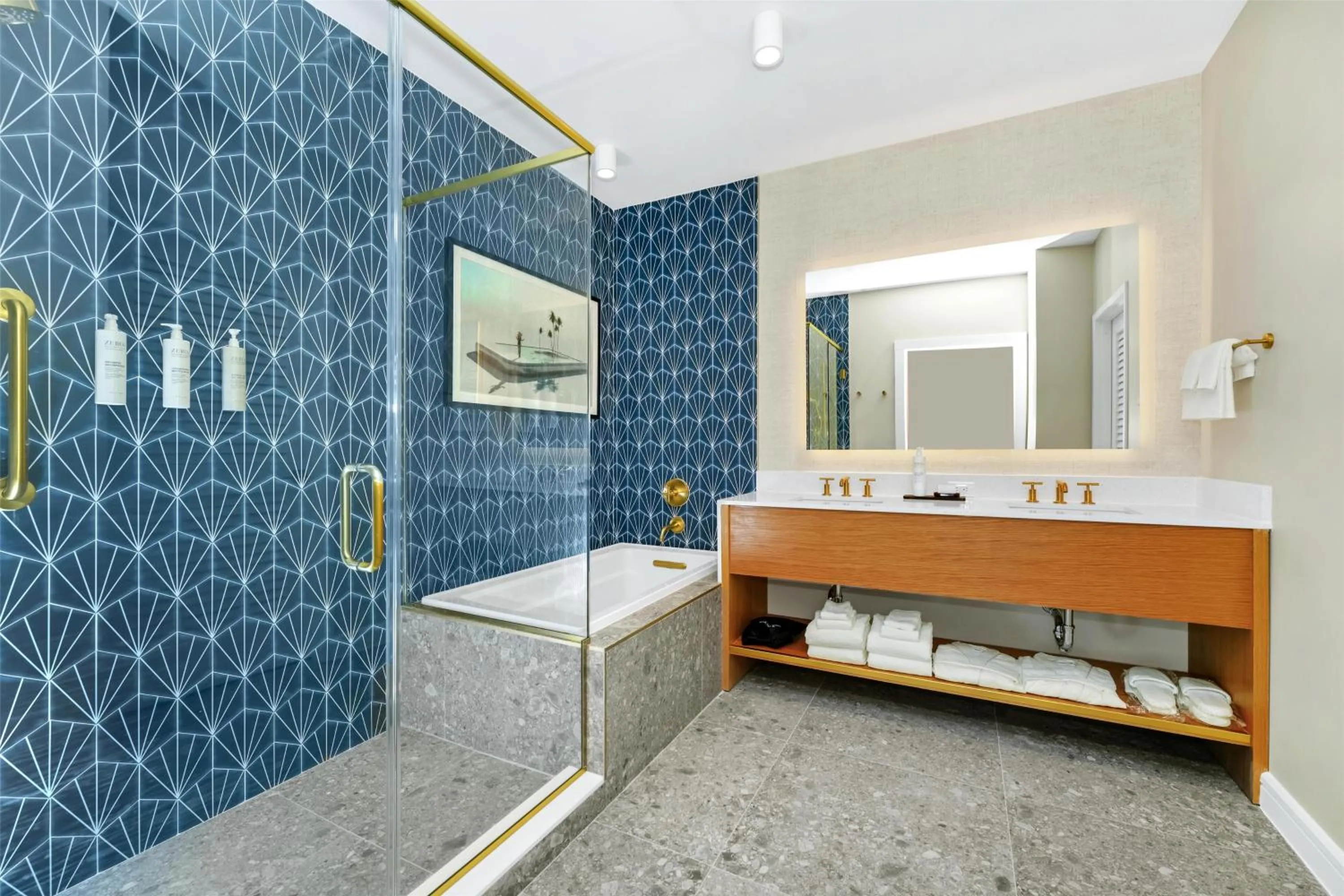 Bathroom in Embassy Suites By Hilton Orlando Sunset Walk