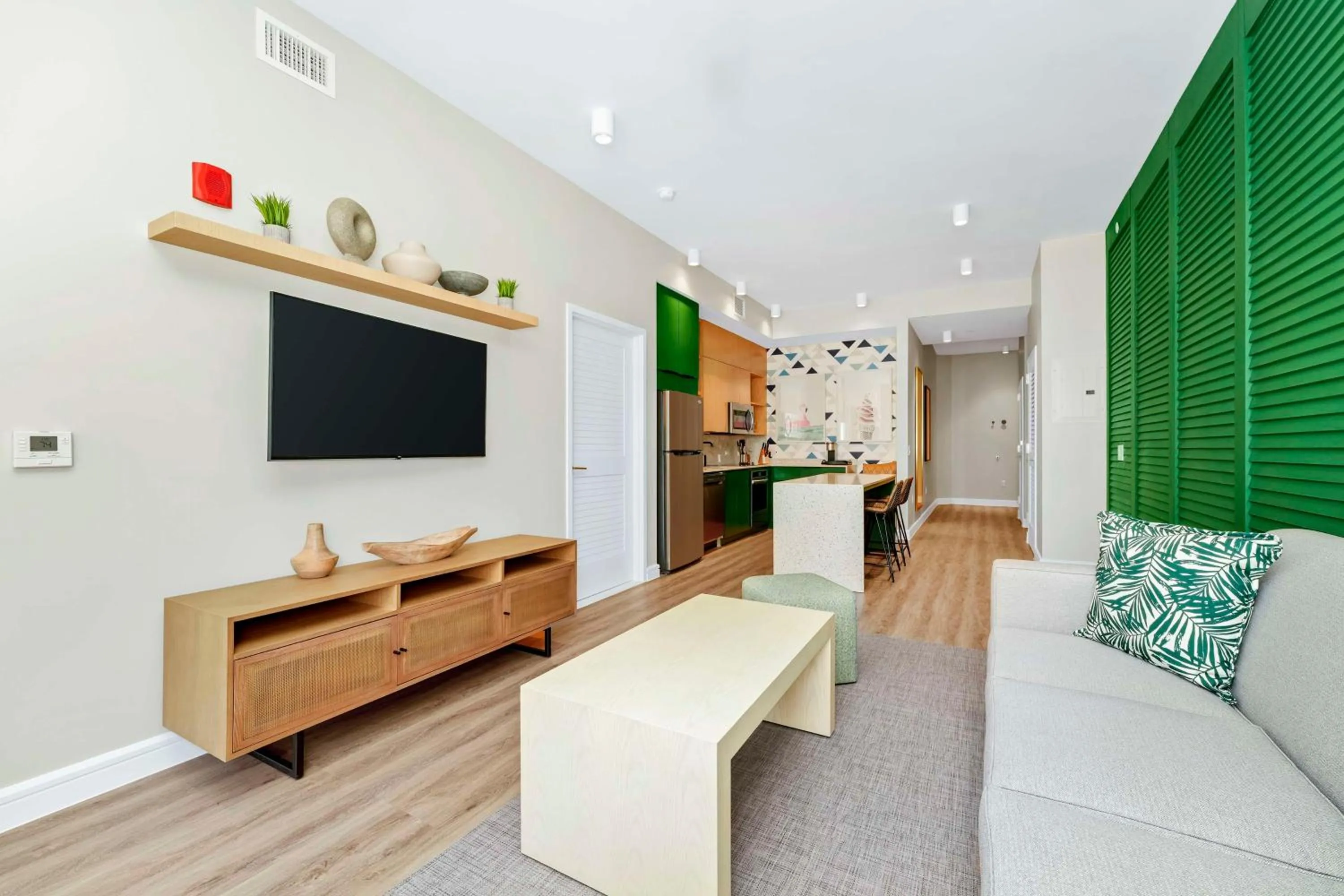 Kitchen or kitchenette in Embassy Suites By Hilton Orlando Sunset Walk