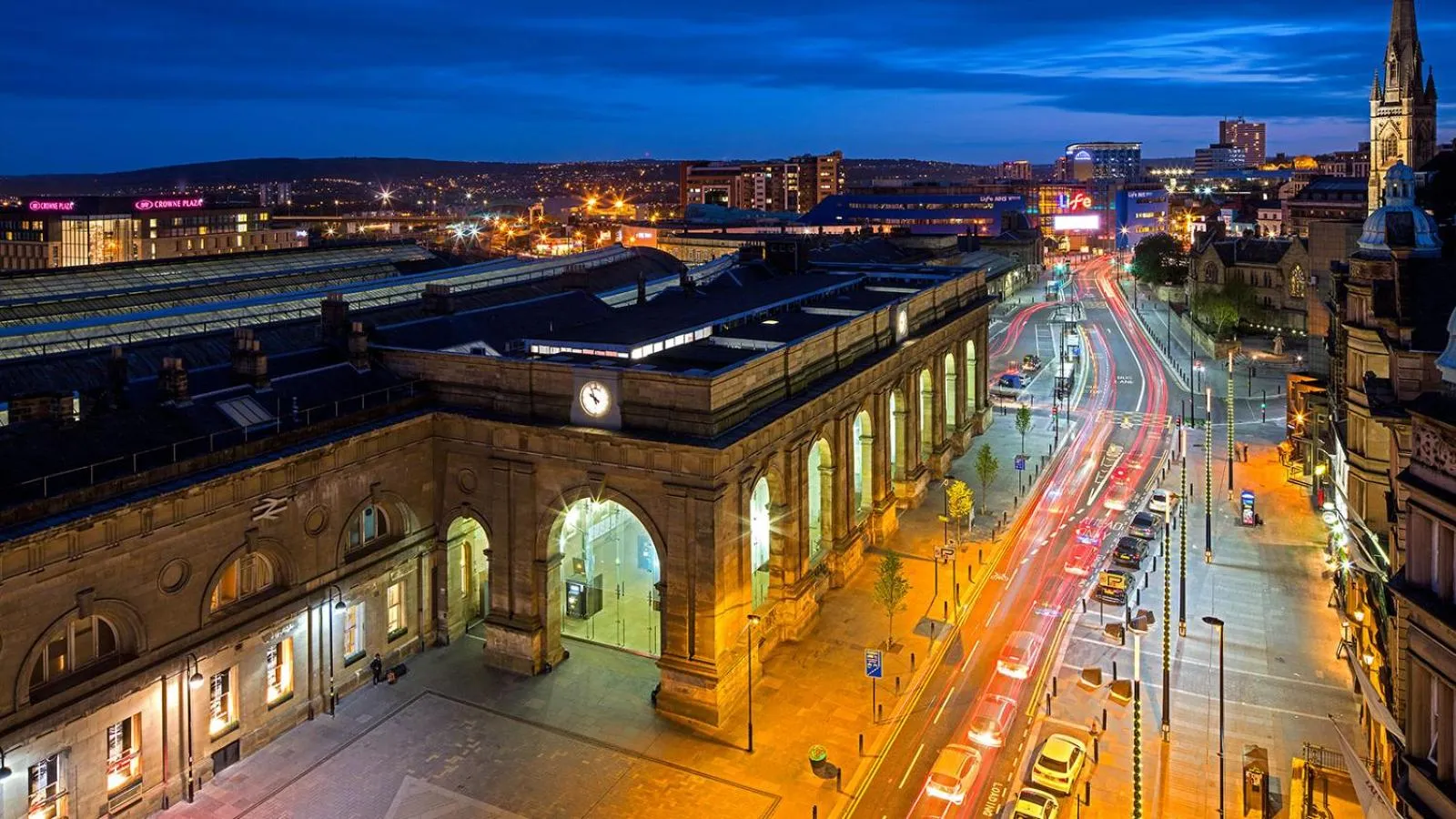 City view in The Vermont Hotel Newcastle