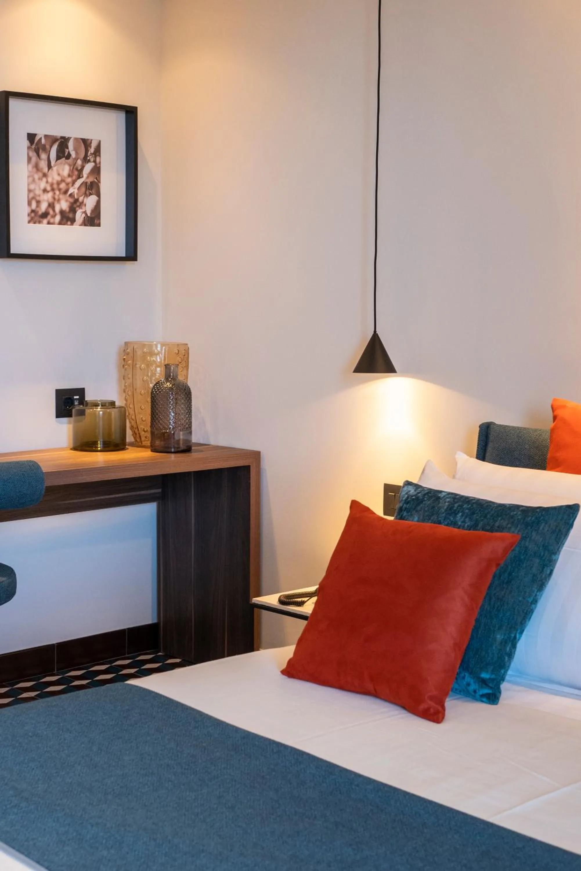 Decorative detail, Bed in Gargiulo Resort