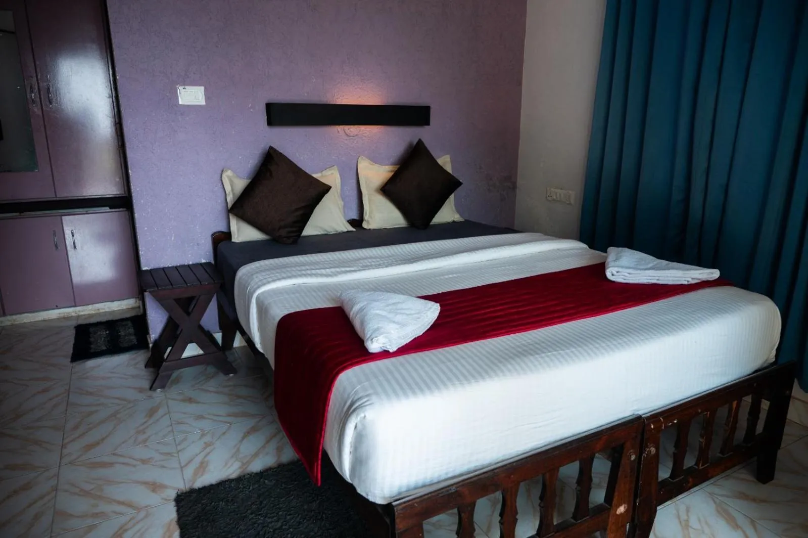 Bedroom, Bed in Sky Frame Beach Resort