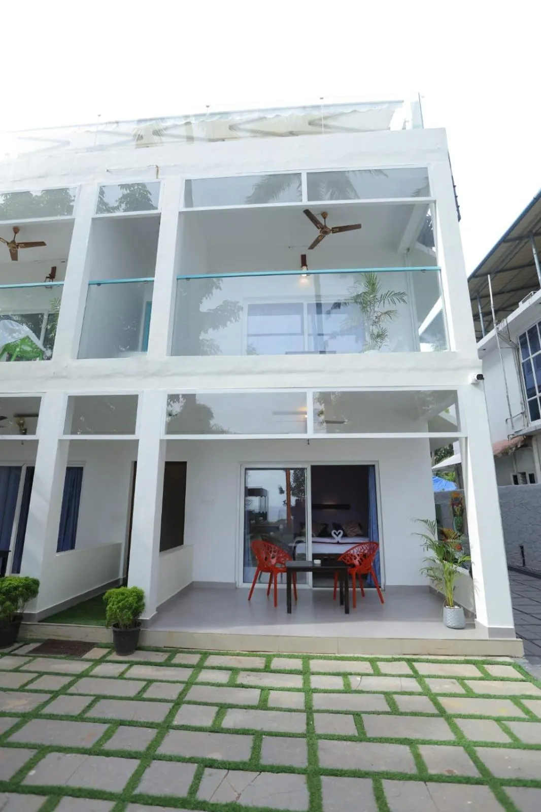 Property building in Sky Frame Beach Resort