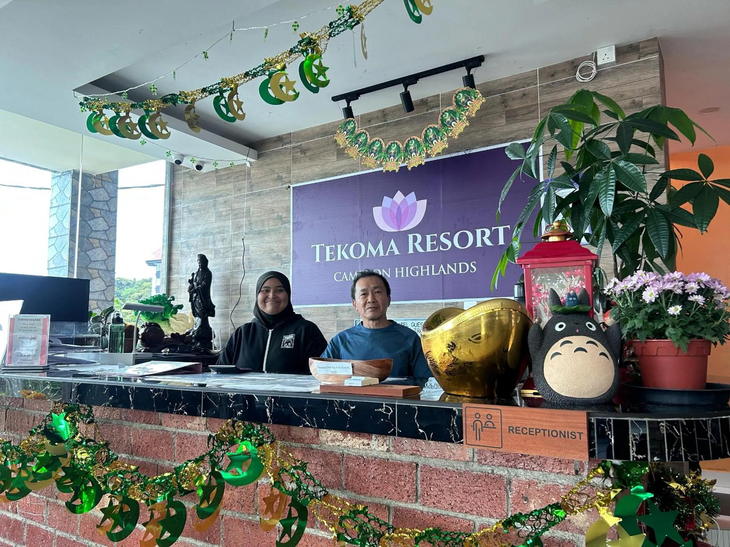 Lobby or reception in Tekoma Hotel Cameron Highlands