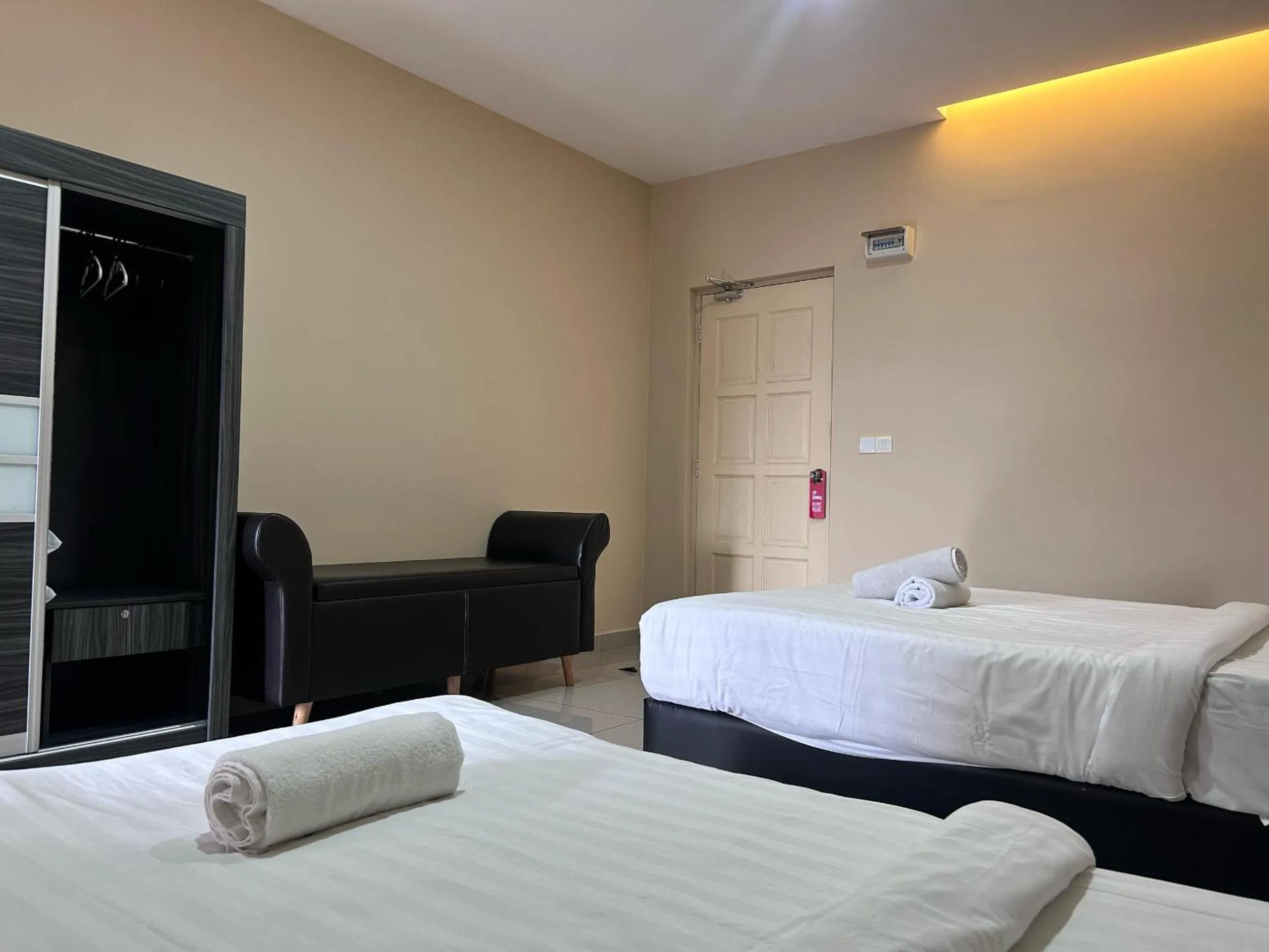 Bed in Tekoma Hotel Cameron Highlands