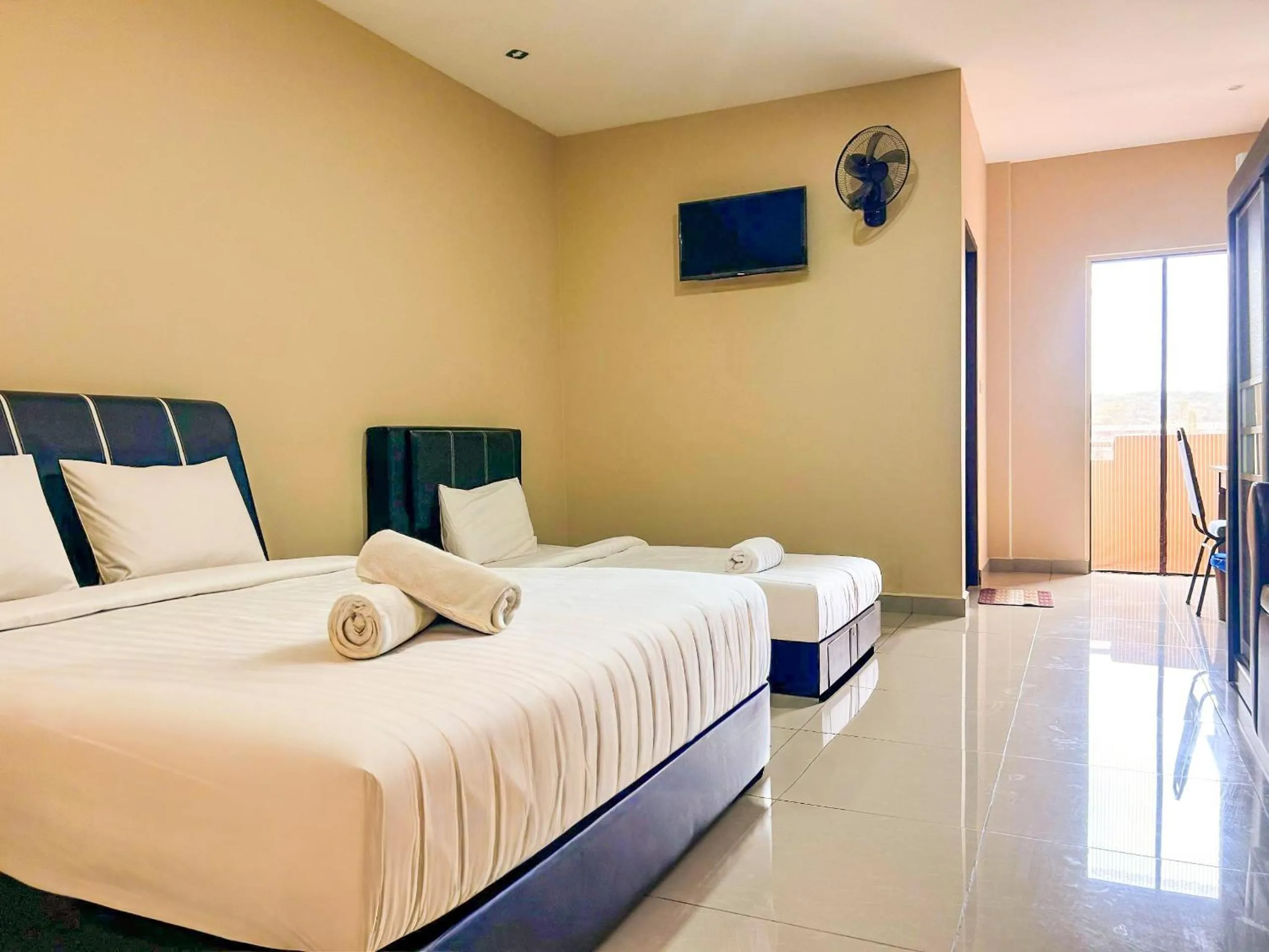 Bed in Tekoma Hotel Cameron Highlands