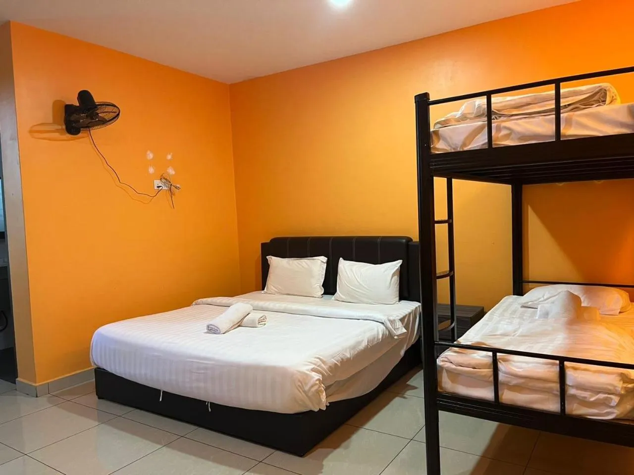 Bed in Tekoma Hotel Cameron Highlands