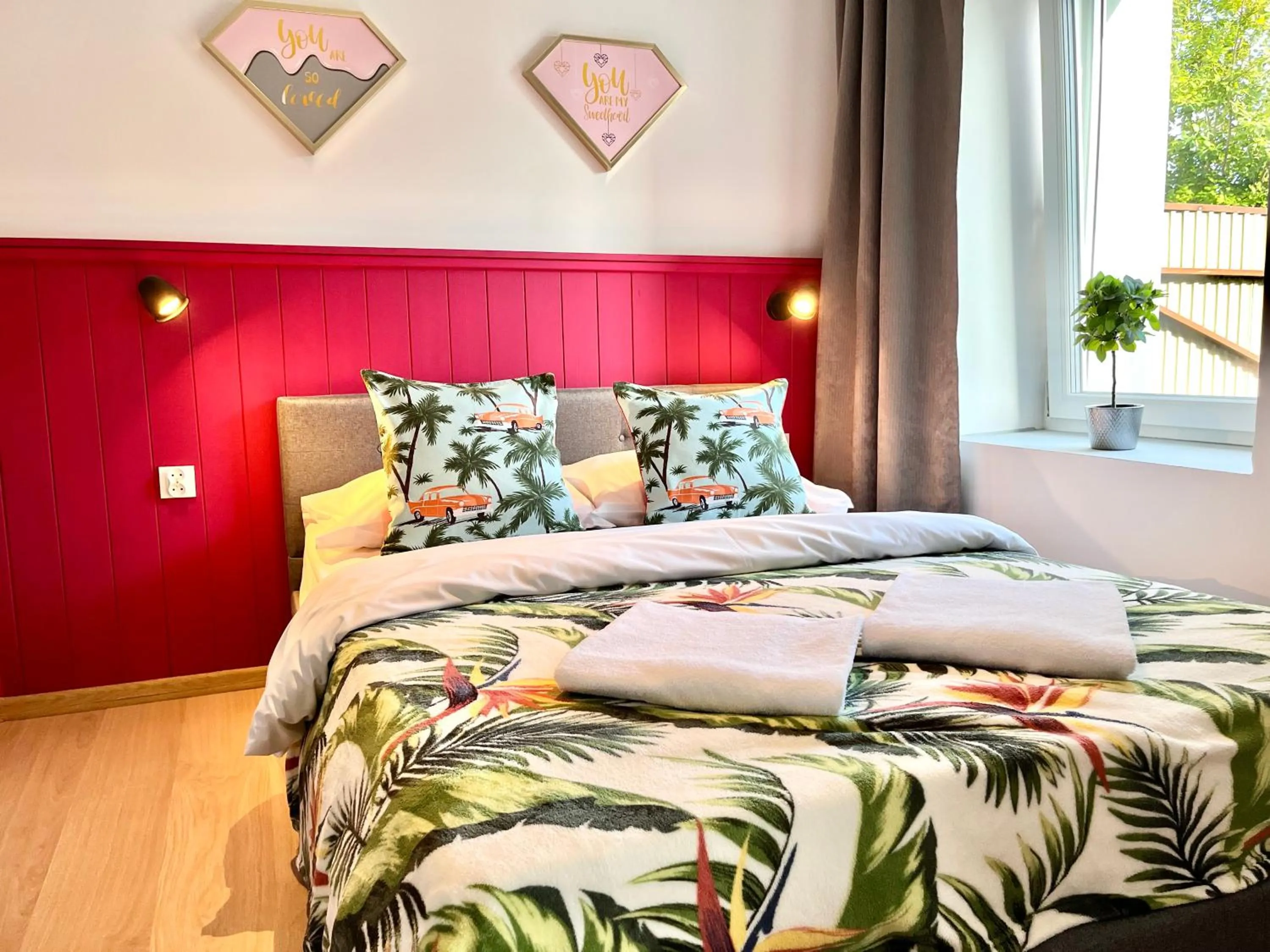 Bed in 3 Budget Stay Apartments