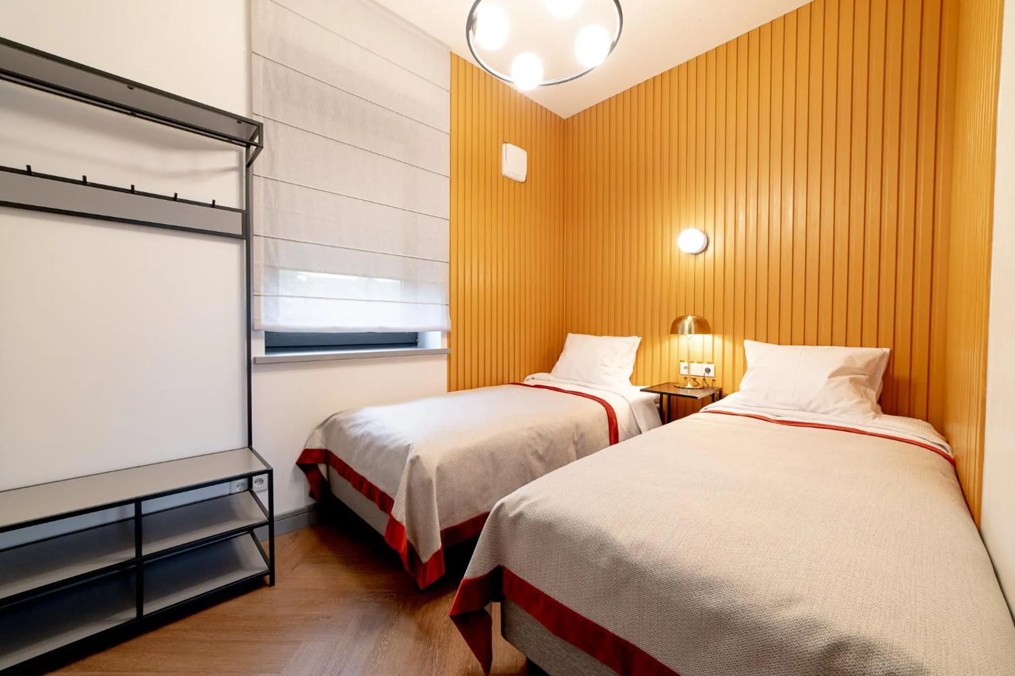 Bed in Hotel Gothards