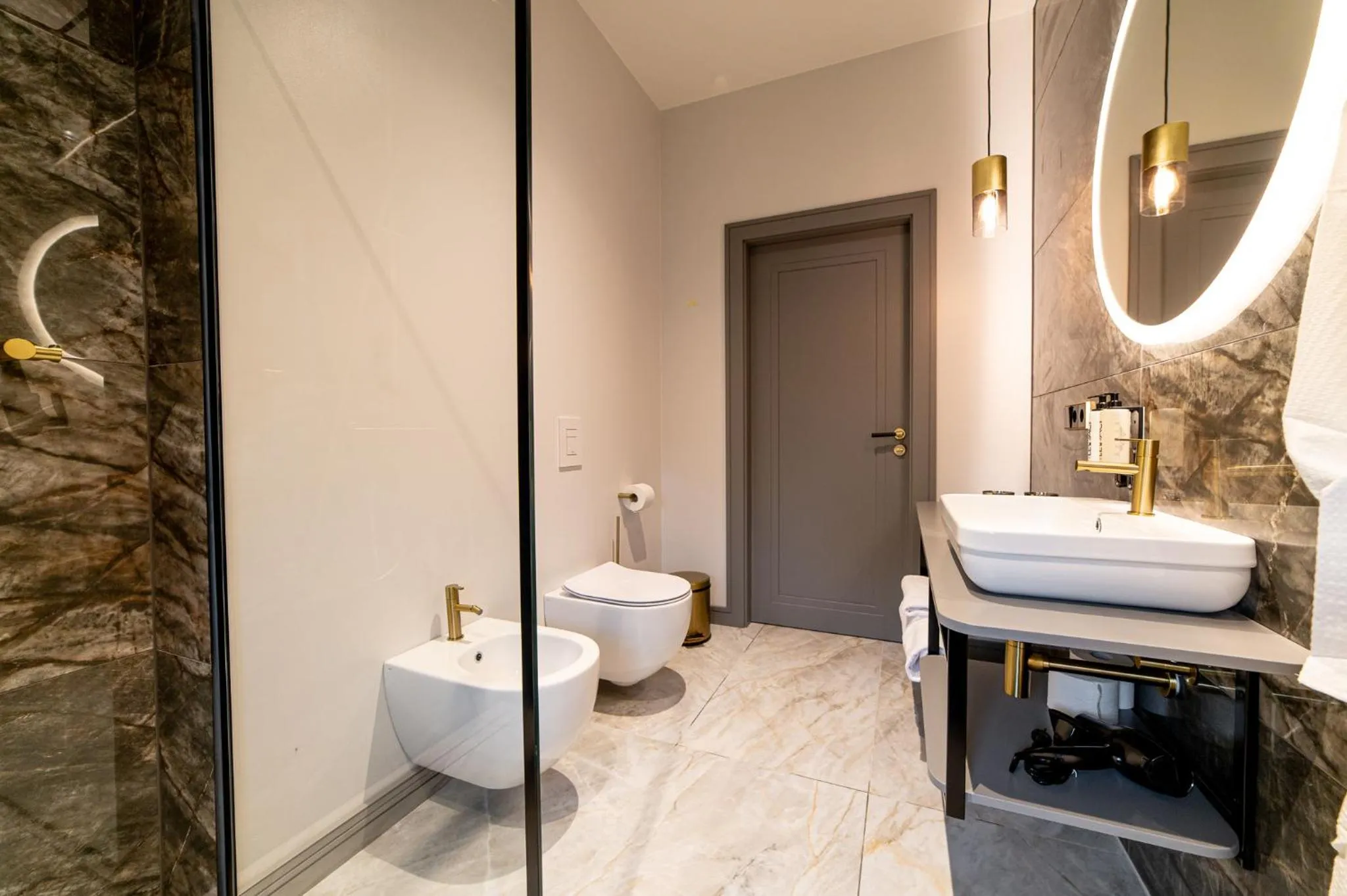 Bathroom in Hotel Gothards