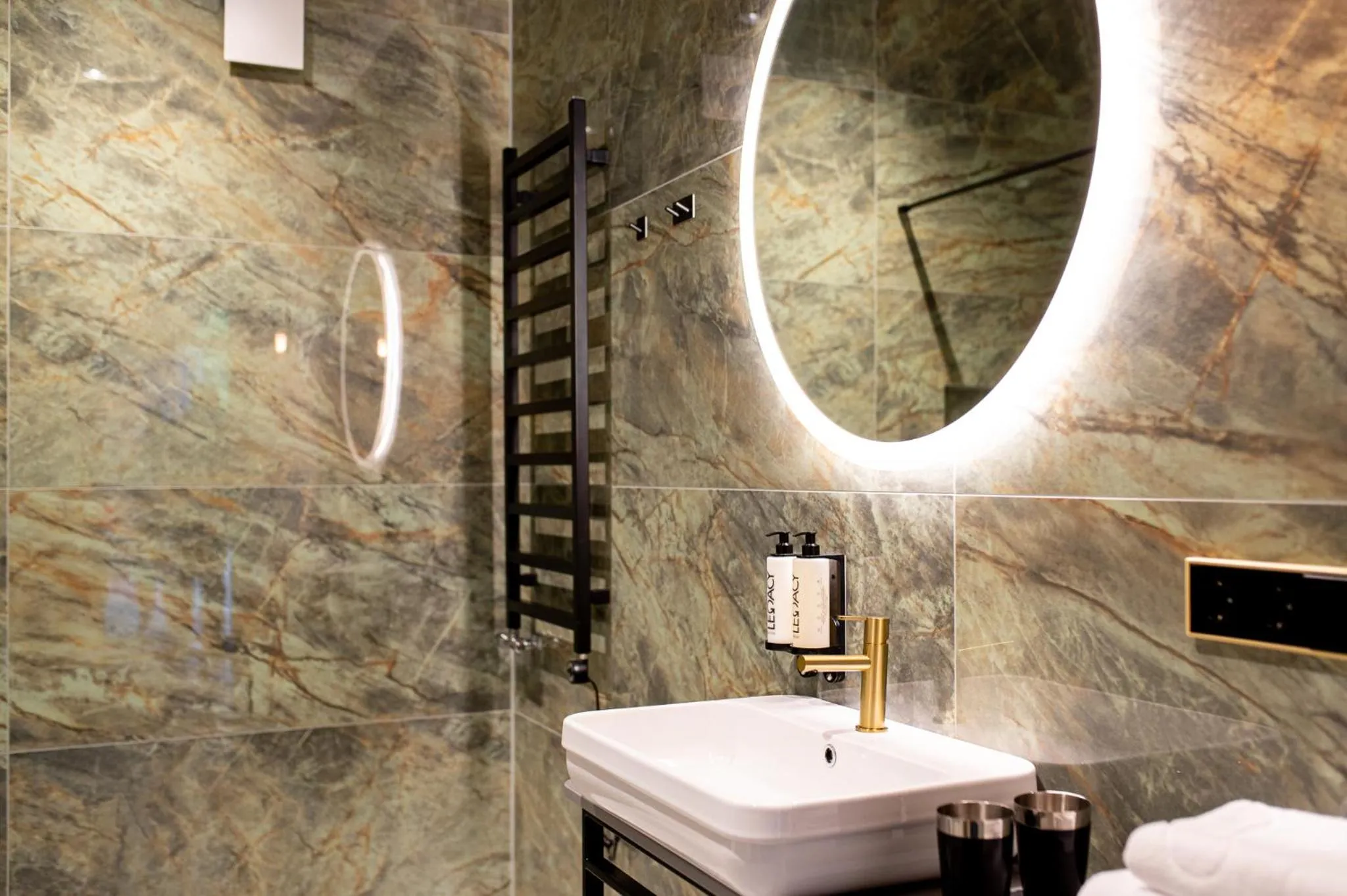 Bathroom in Hotel Gothards