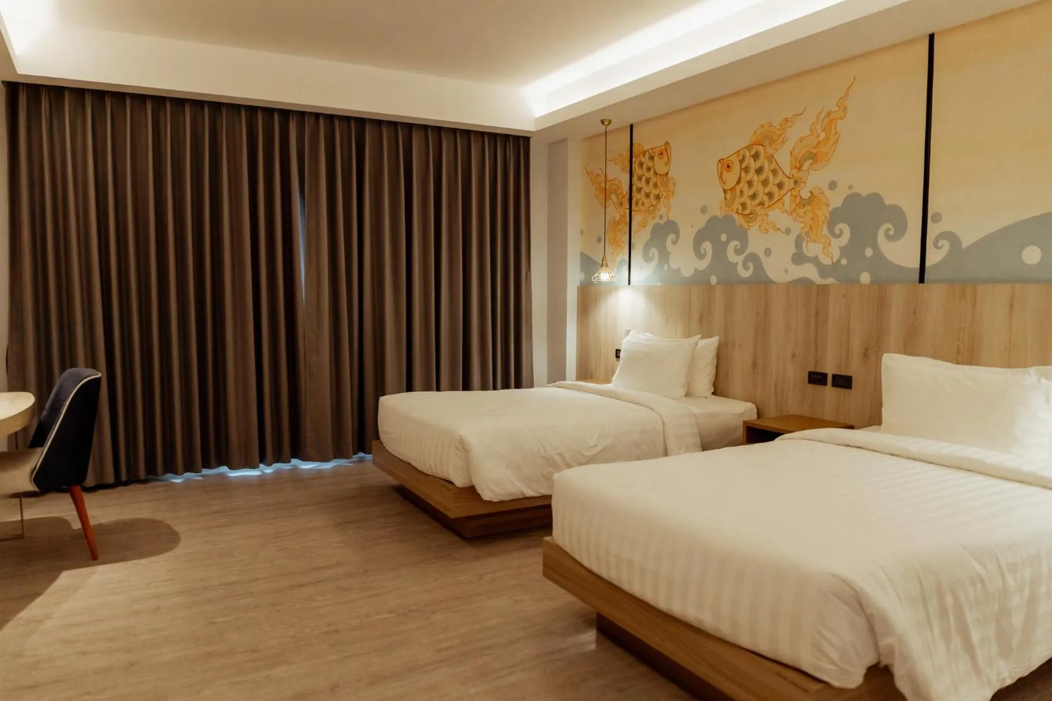 Bed in RUS Hotel&Convention Ayutthaya