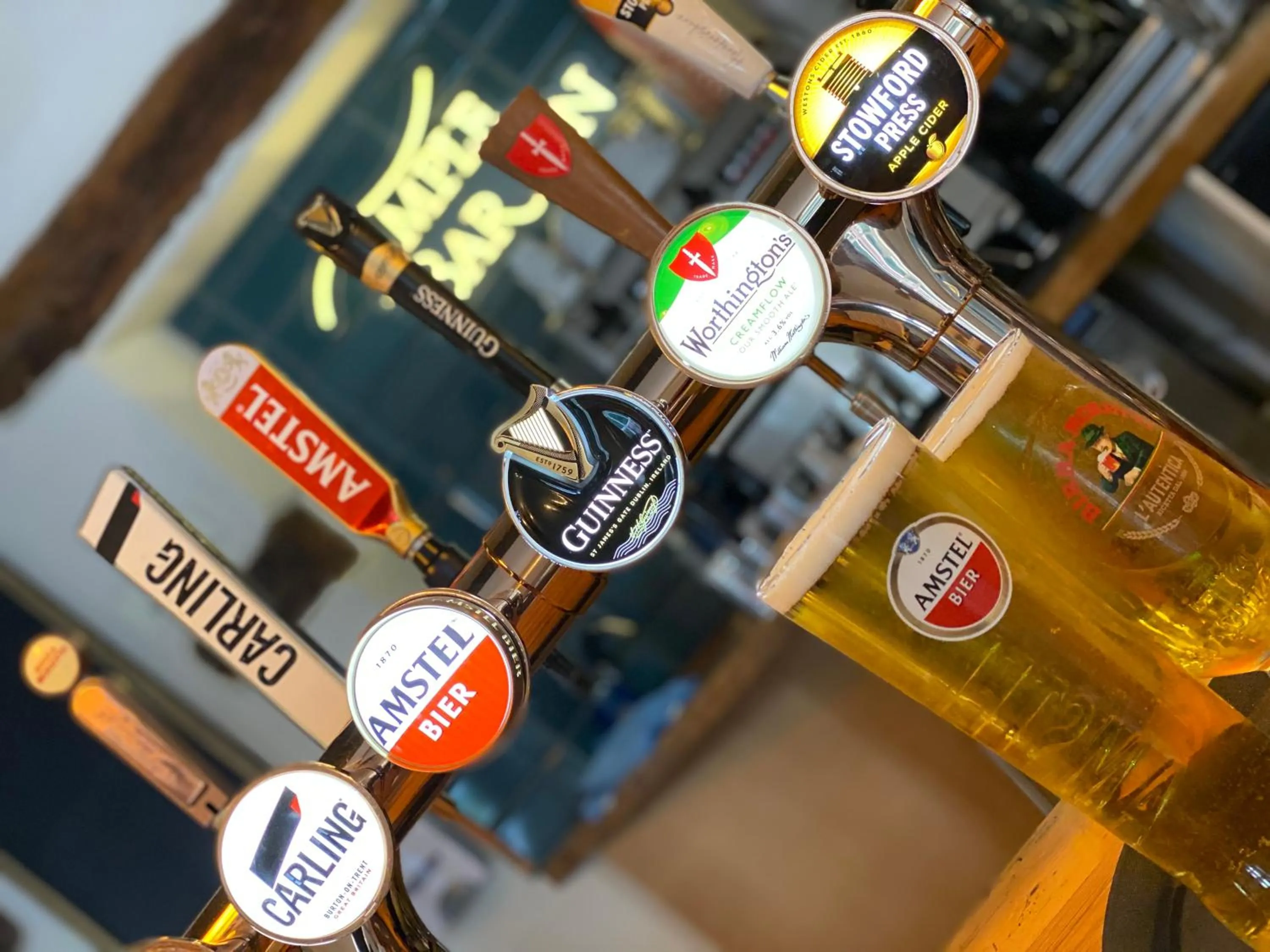 Lounge or bar in The Temple Bar Inn