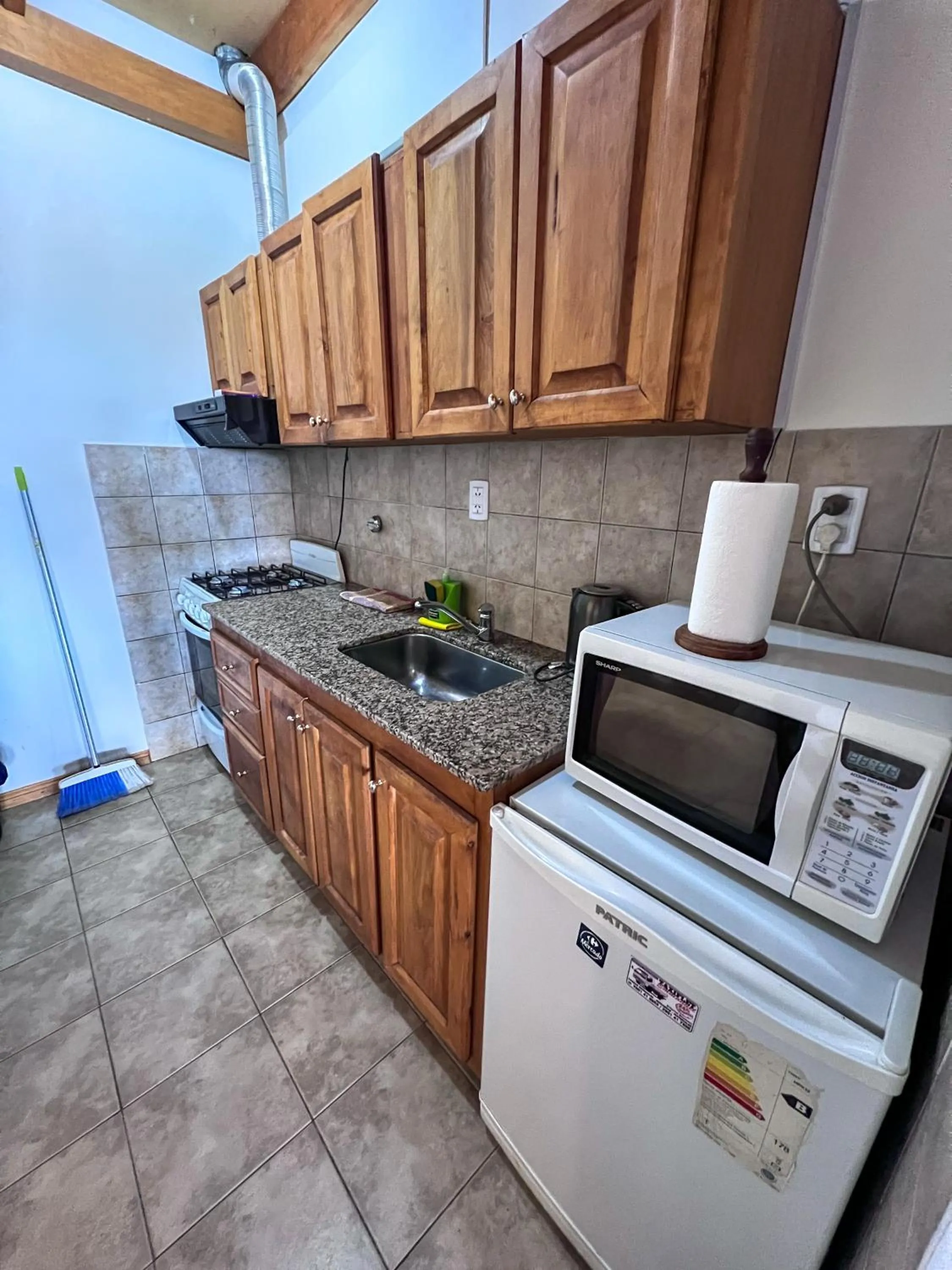 kitchen in Choconcito Apart Hotel