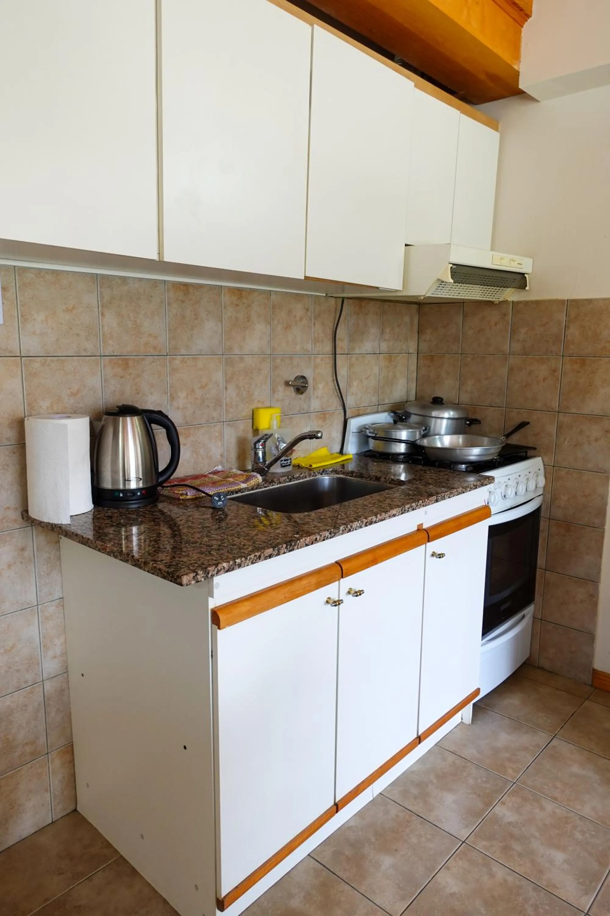 Kitchen or kitchenette in Choconcito Apart Hotel