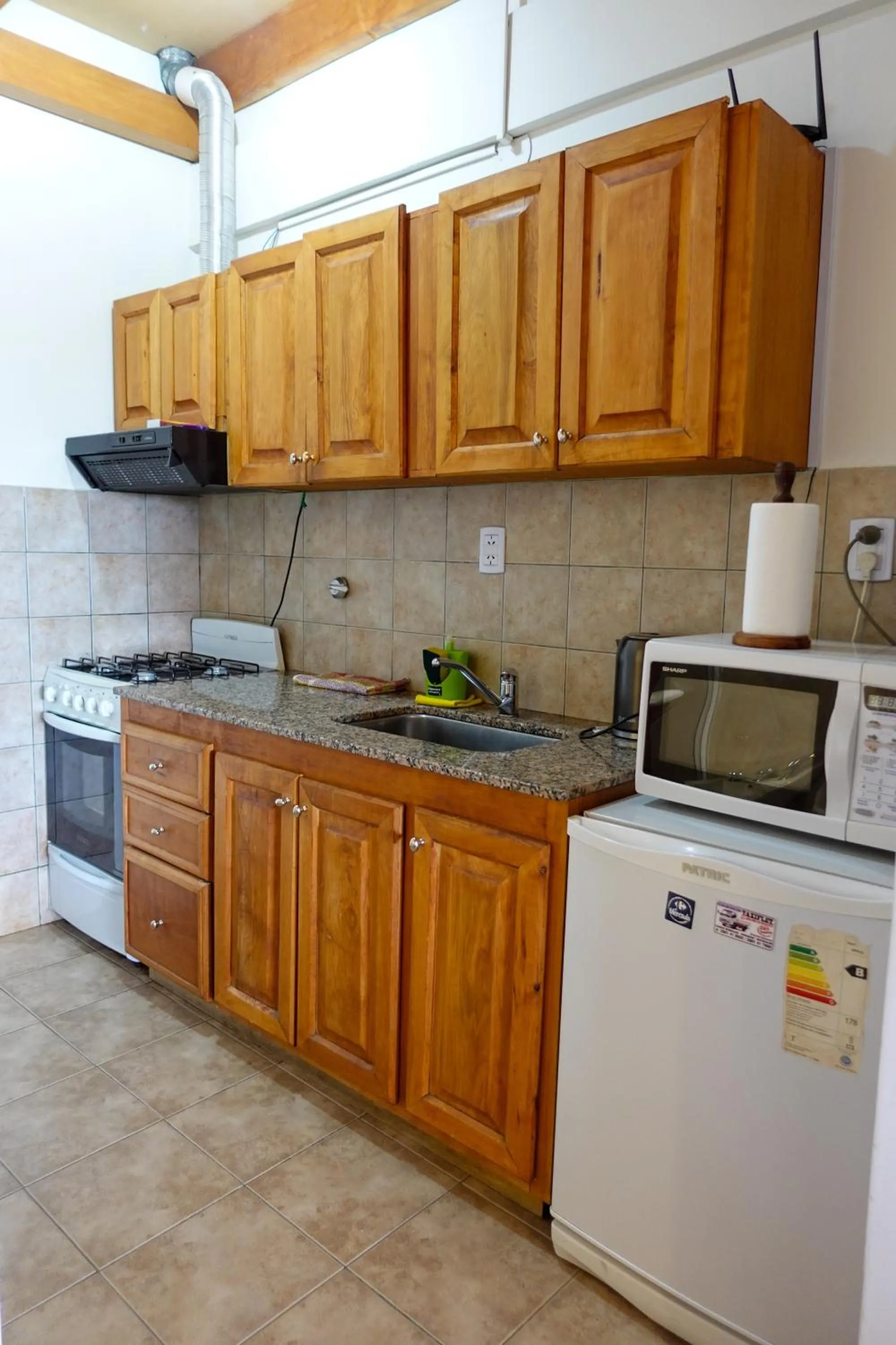 kitchen in Choconcito Apart Hotel