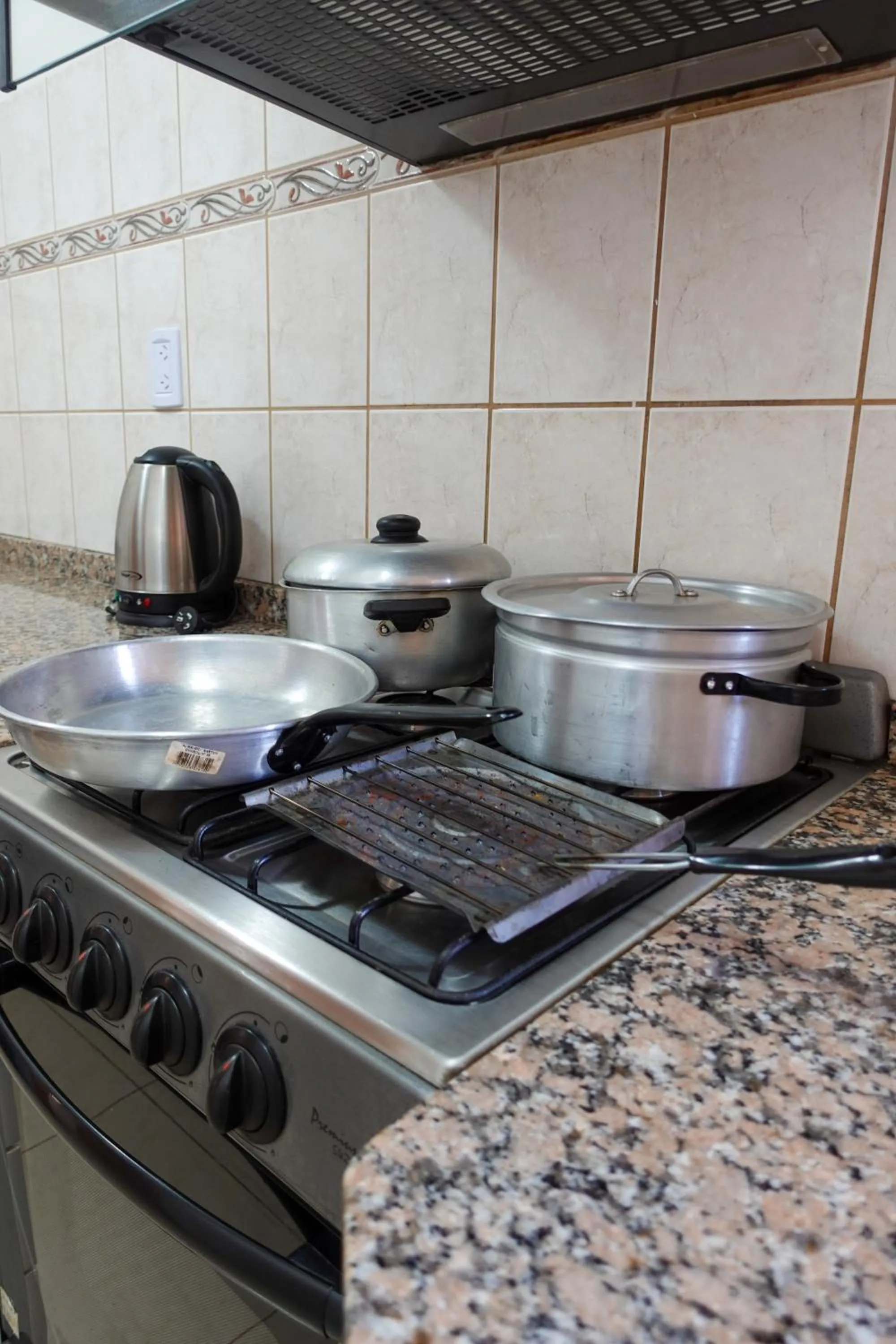 Kitchen or kitchenette in Choconcito Apart Hotel