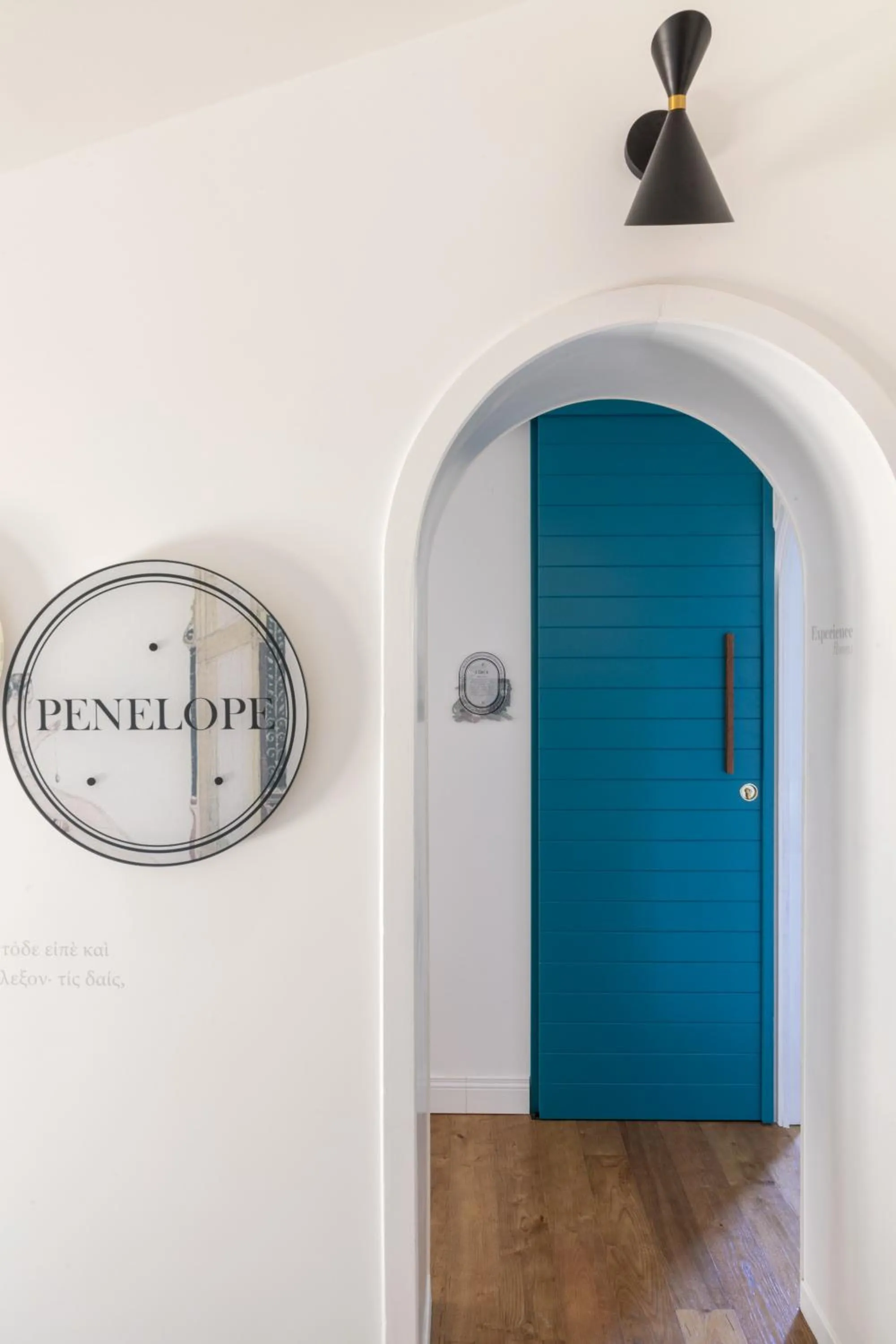 Text overlay in Giardini Penelope Resort e Spa