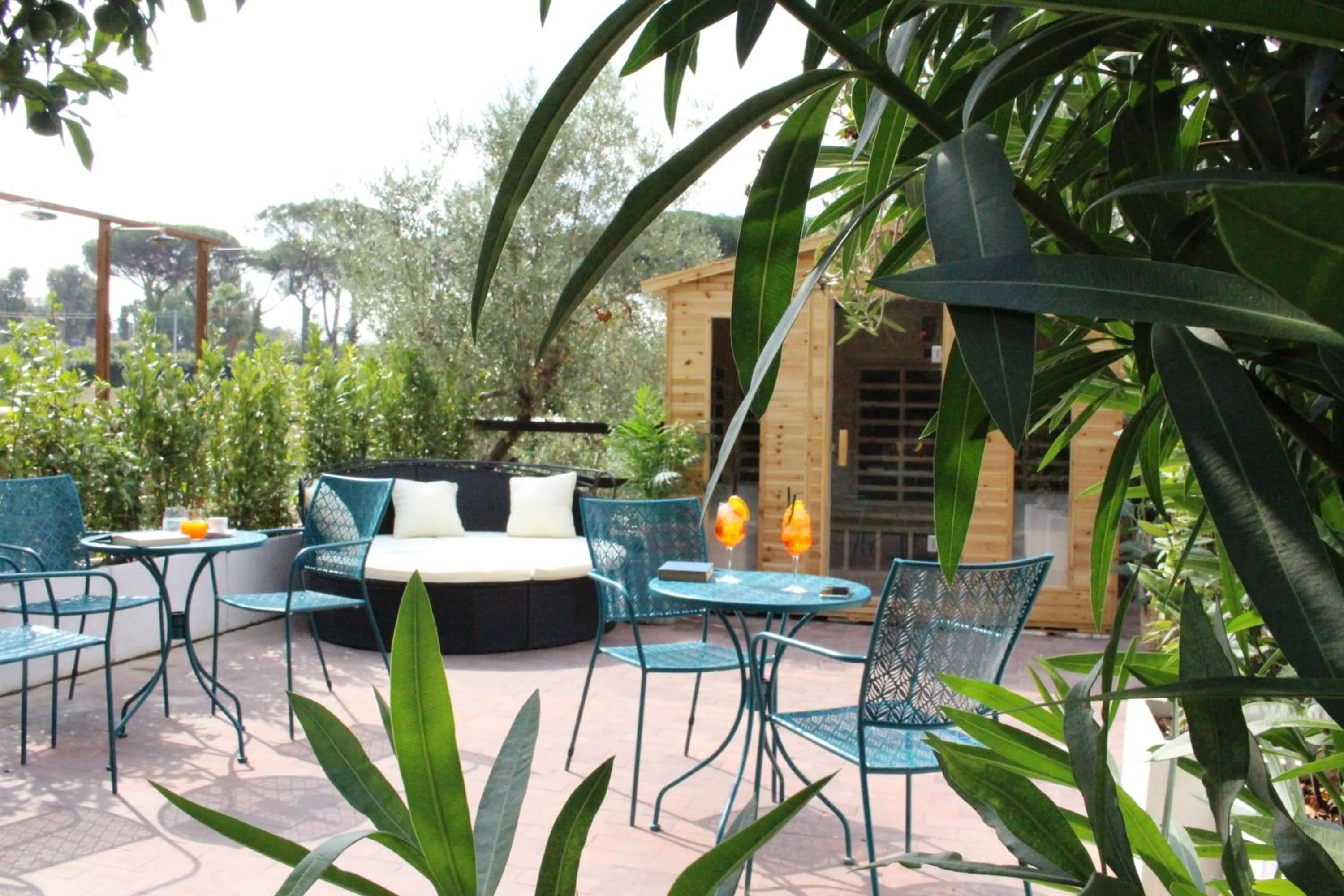 Sauna in Giardini Penelope Resort e Spa