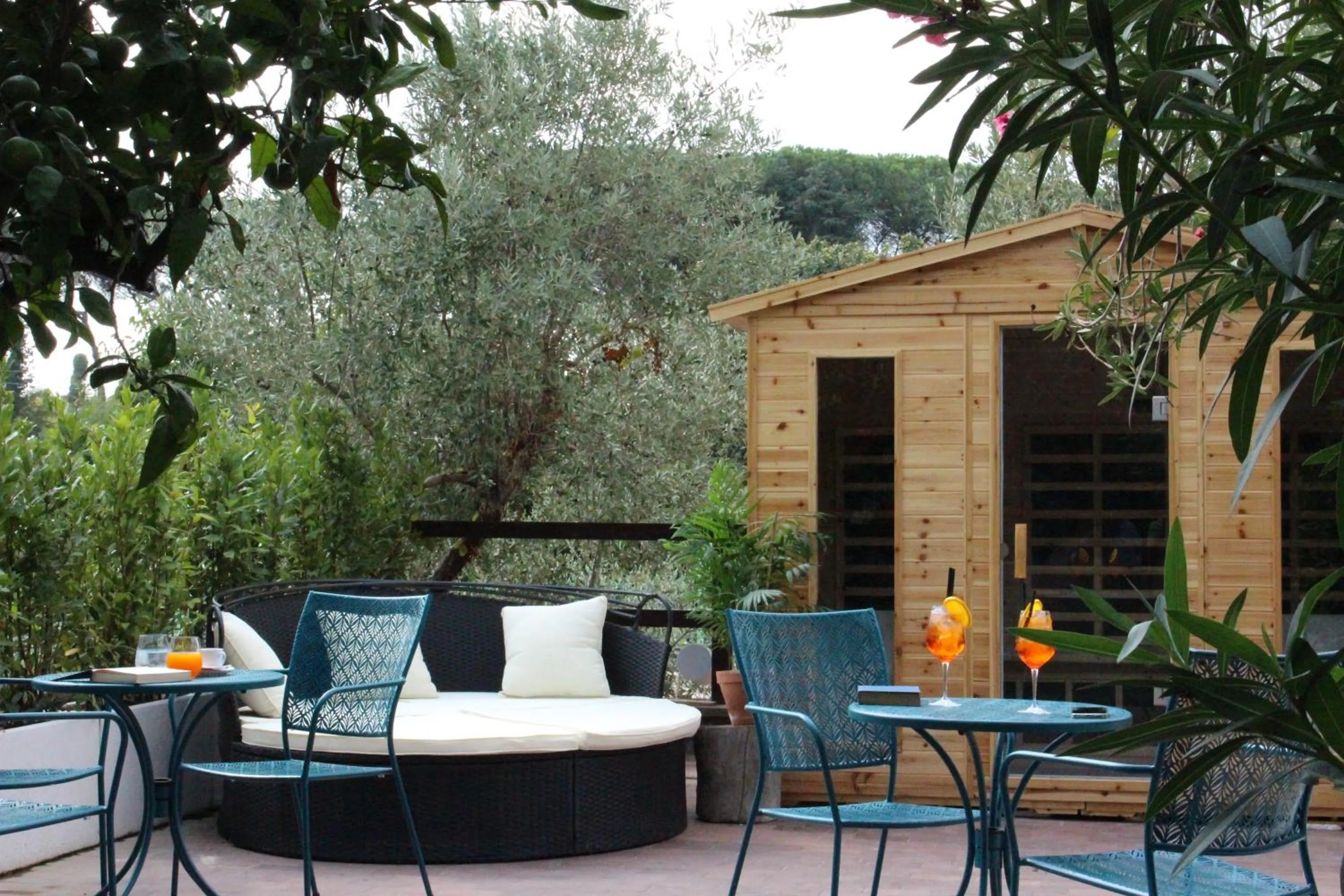 Sauna in Giardini Penelope Resort e Spa