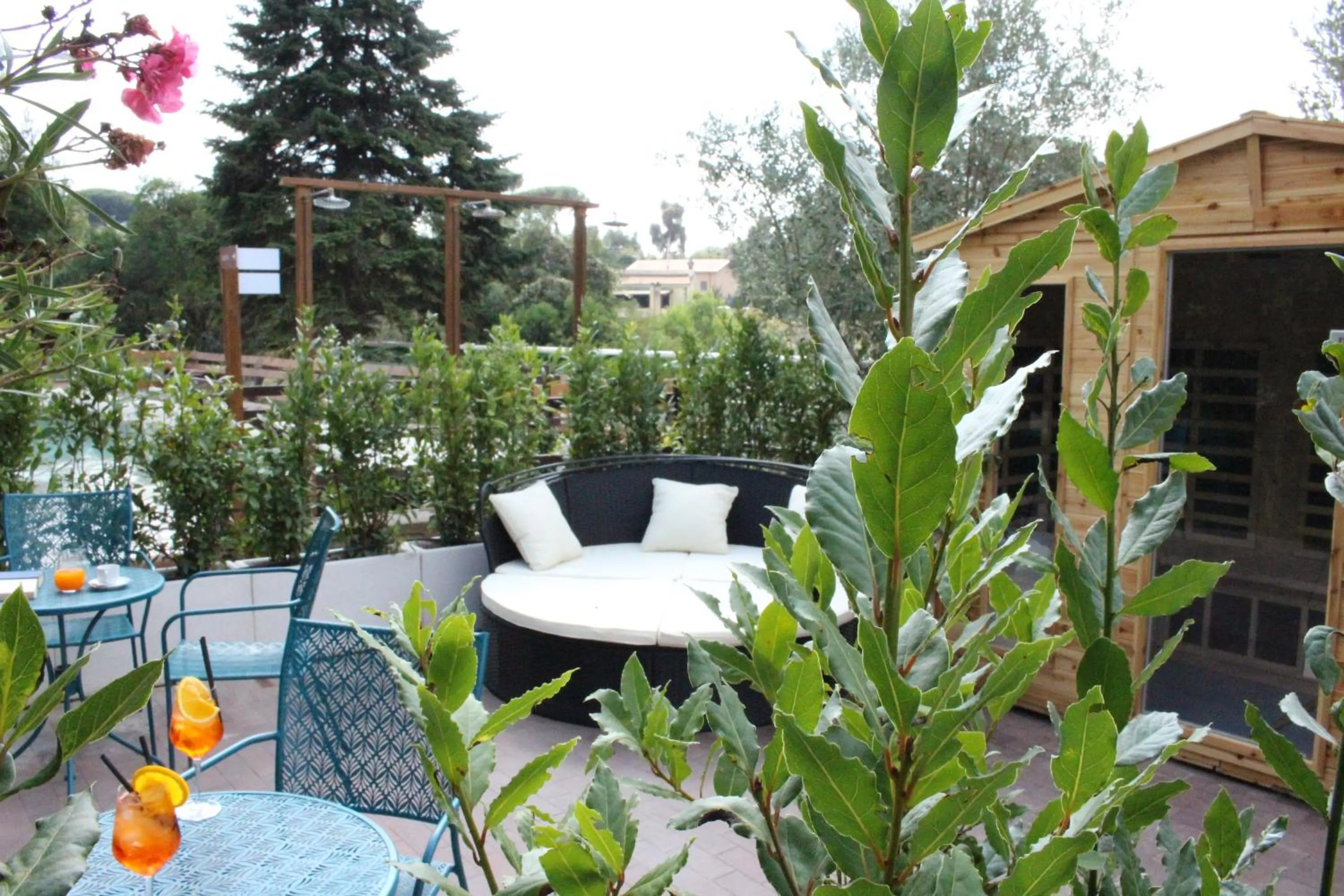 Sauna in Giardini Penelope Resort e Spa