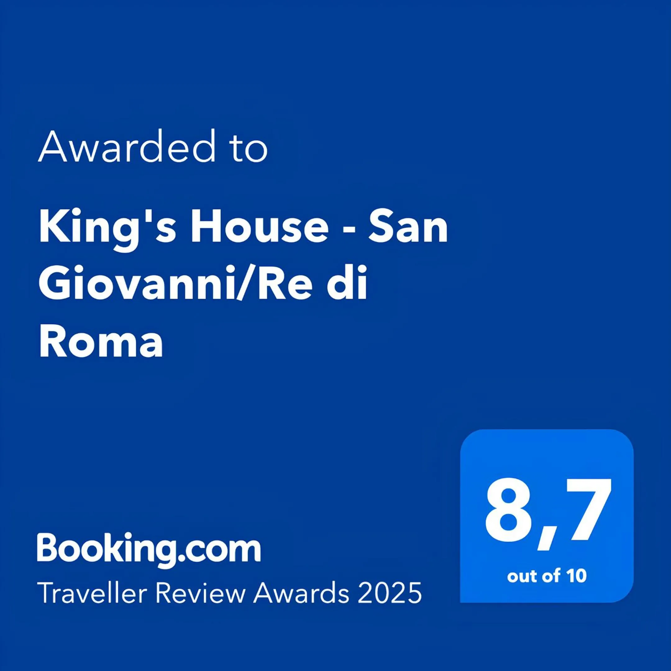 King's House - San Giovanni/Re di Roma